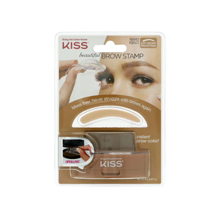 Kiss Beautiful Brow Stamp Soft Brown – Beauty Outlet