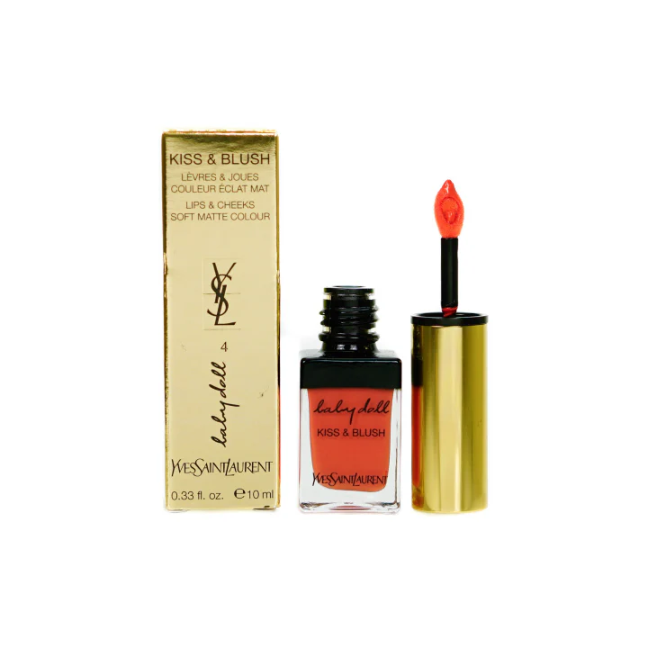 YSL Lips & Cheeks Soft Matte Colour 4 Orange Fougueux – Beauty Outlet