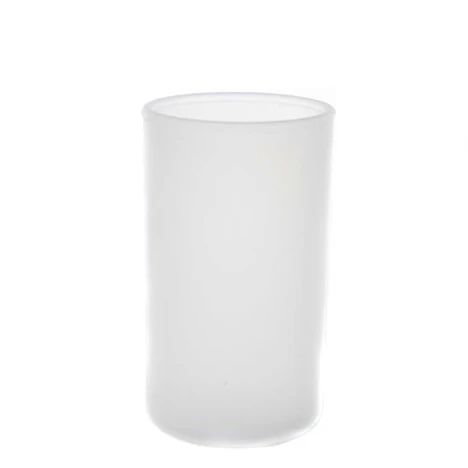 Cup Candle Holders, White, 6 ct