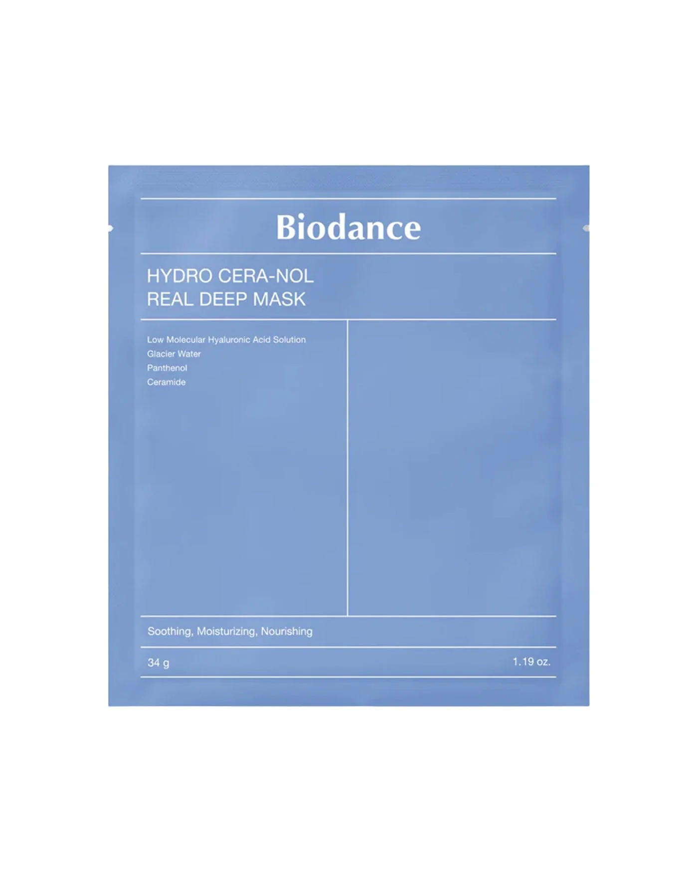 Hydro Cera-nol Real Deep Mask (4 Pack)