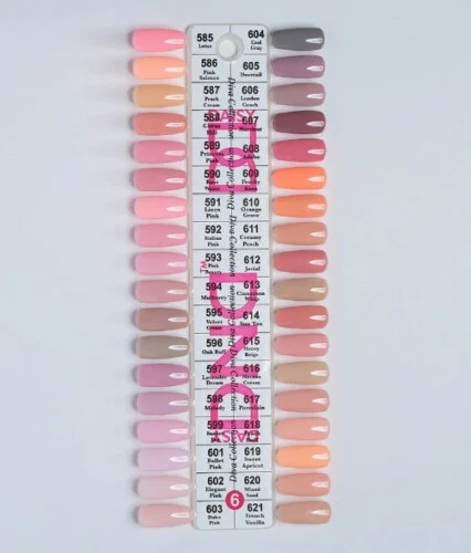 Square Shape Color Chart