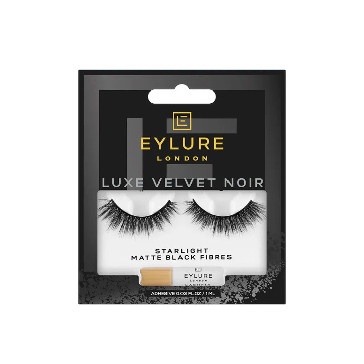 Eylure Luxe Velvet Noir Lashes Starlight – Beauty Outlet