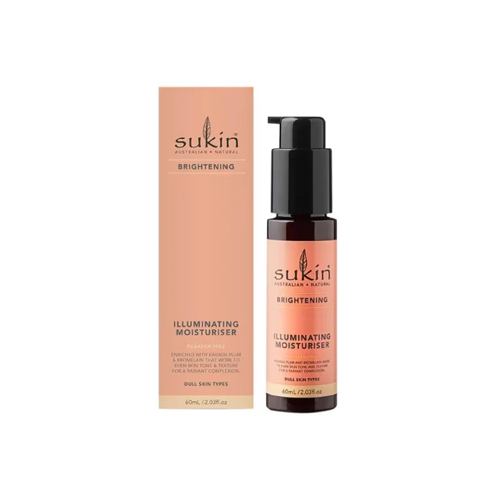 Sukin Brightening Illuminating Moisturiser 60ml – Beauty Outlet