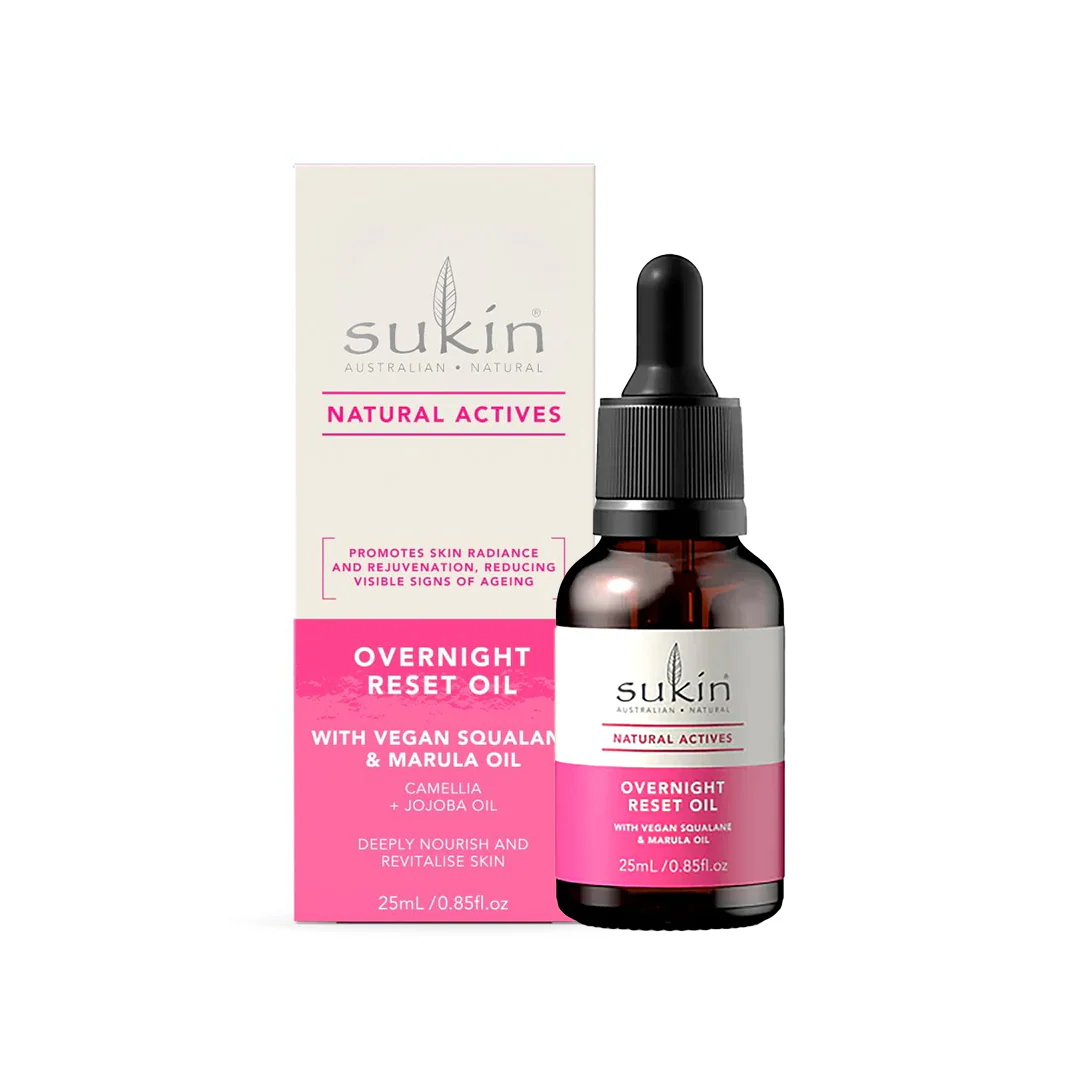 Sukin Natural Actives Overnight Reset Oil 25ml – Beauty Outlet
