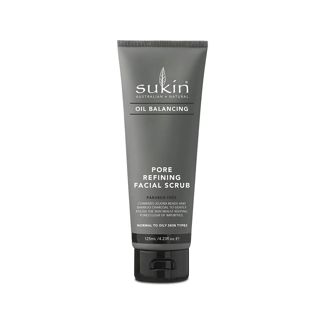 Sukin OIl Balancing Pore Refining Facial Scrub 125ml – Beauty Outlet