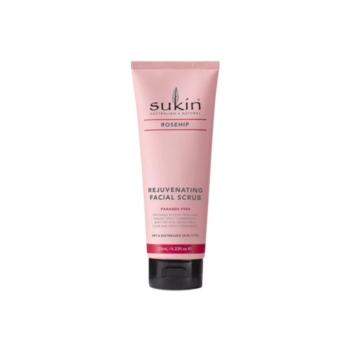Sukin Rejuvenating Facial Scrub Rosehip 125ml – Beauty Outlet