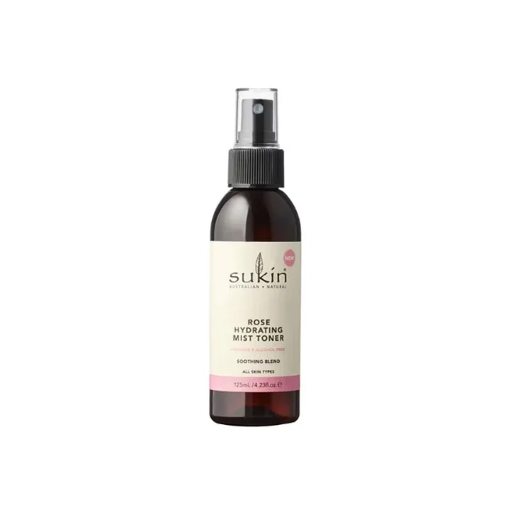 Sukin Rose Hydrating Mist Toner 125ml – Beauty Outlet