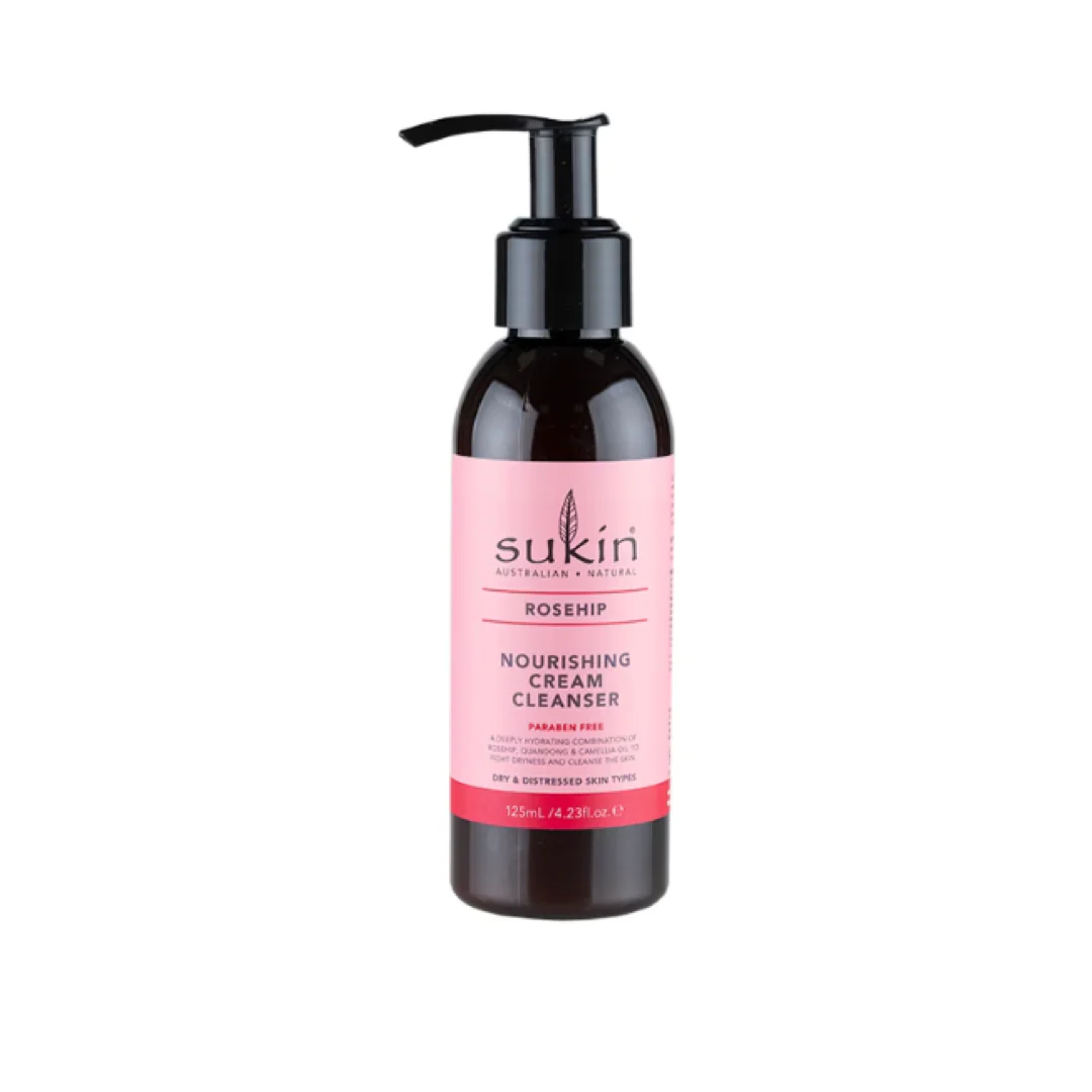 Sukin Rosehip Nourishing Cream Cleanser 125ml – Beauty Outlet