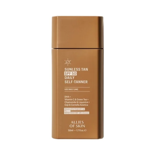 Allies of Skin Sunless Tan SPF 50 Daily Self Tanner 50 ml / 1.69 fl oz 