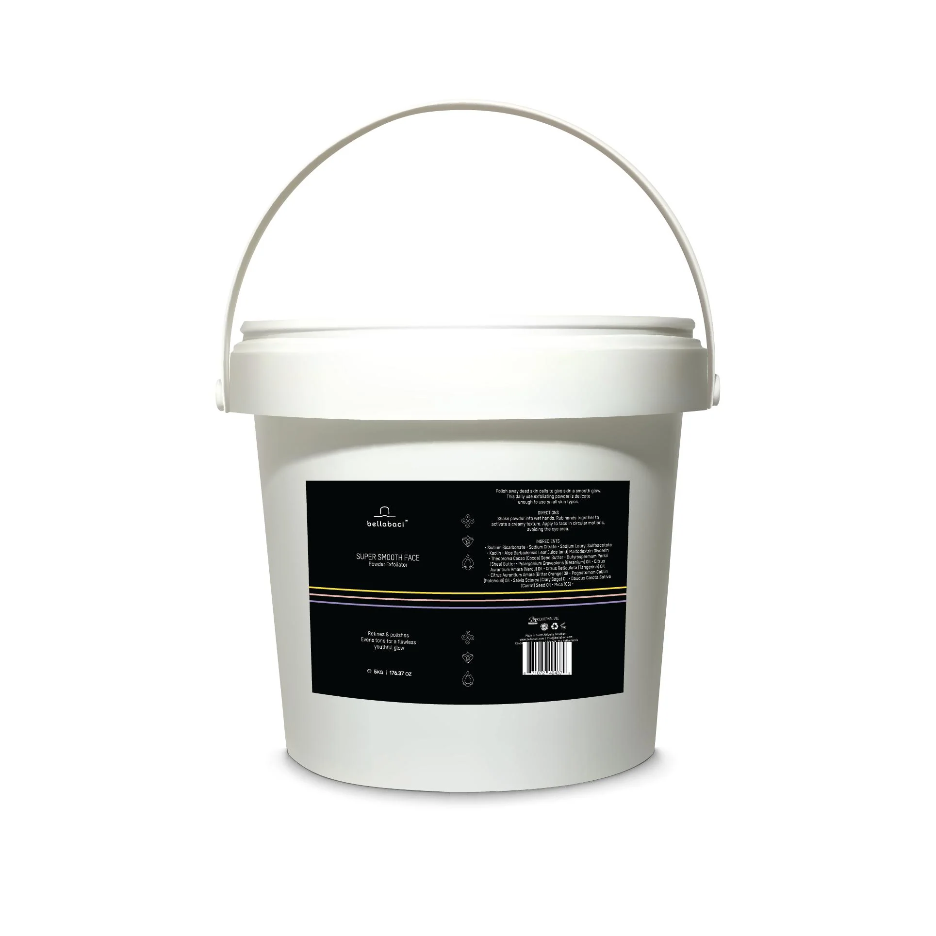Bellabaci Super Smooth Powder Exfoliant, 176.37 oz (5 KG)
