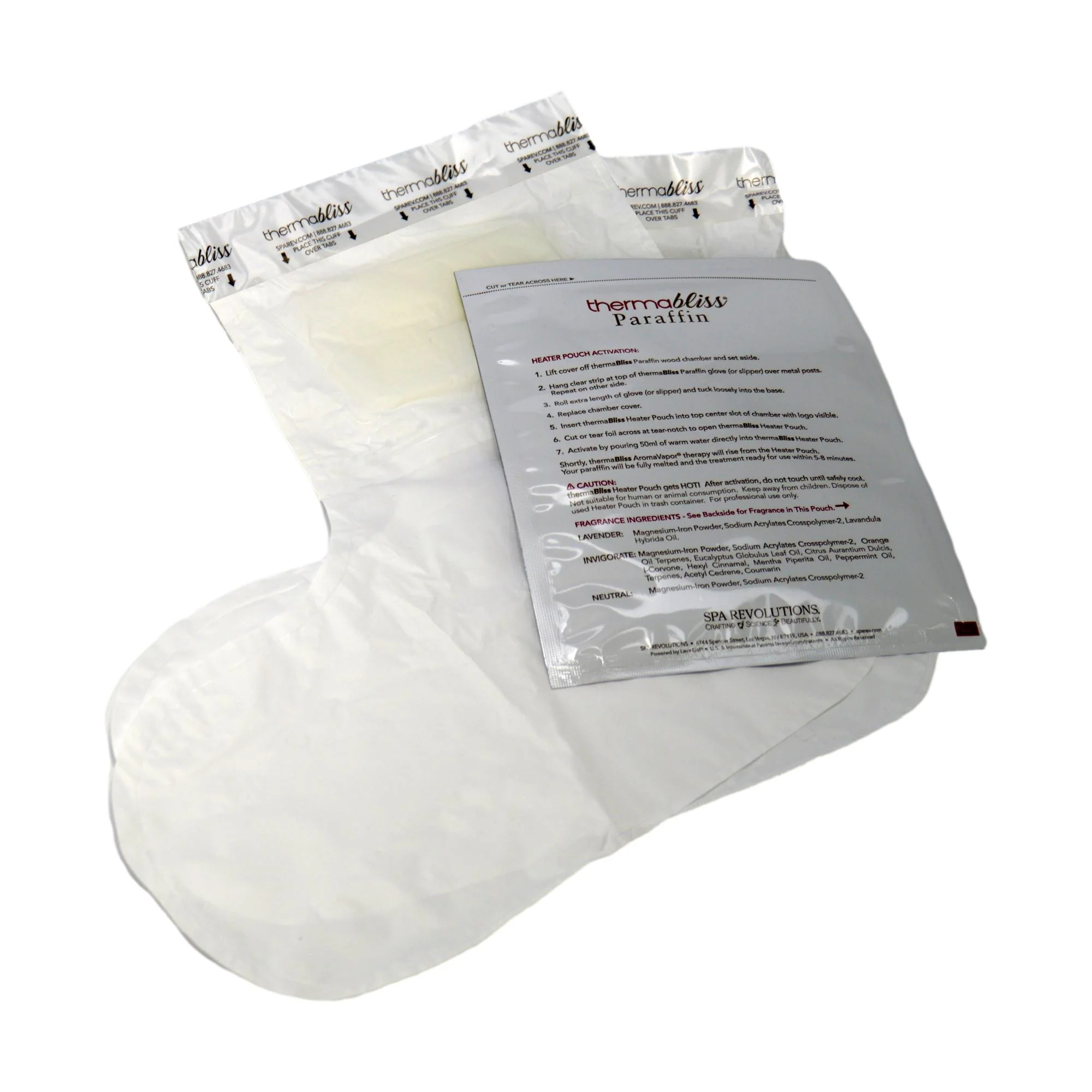 thermaBliss Nourishment Paraffin Blend, Feet, 24 pair