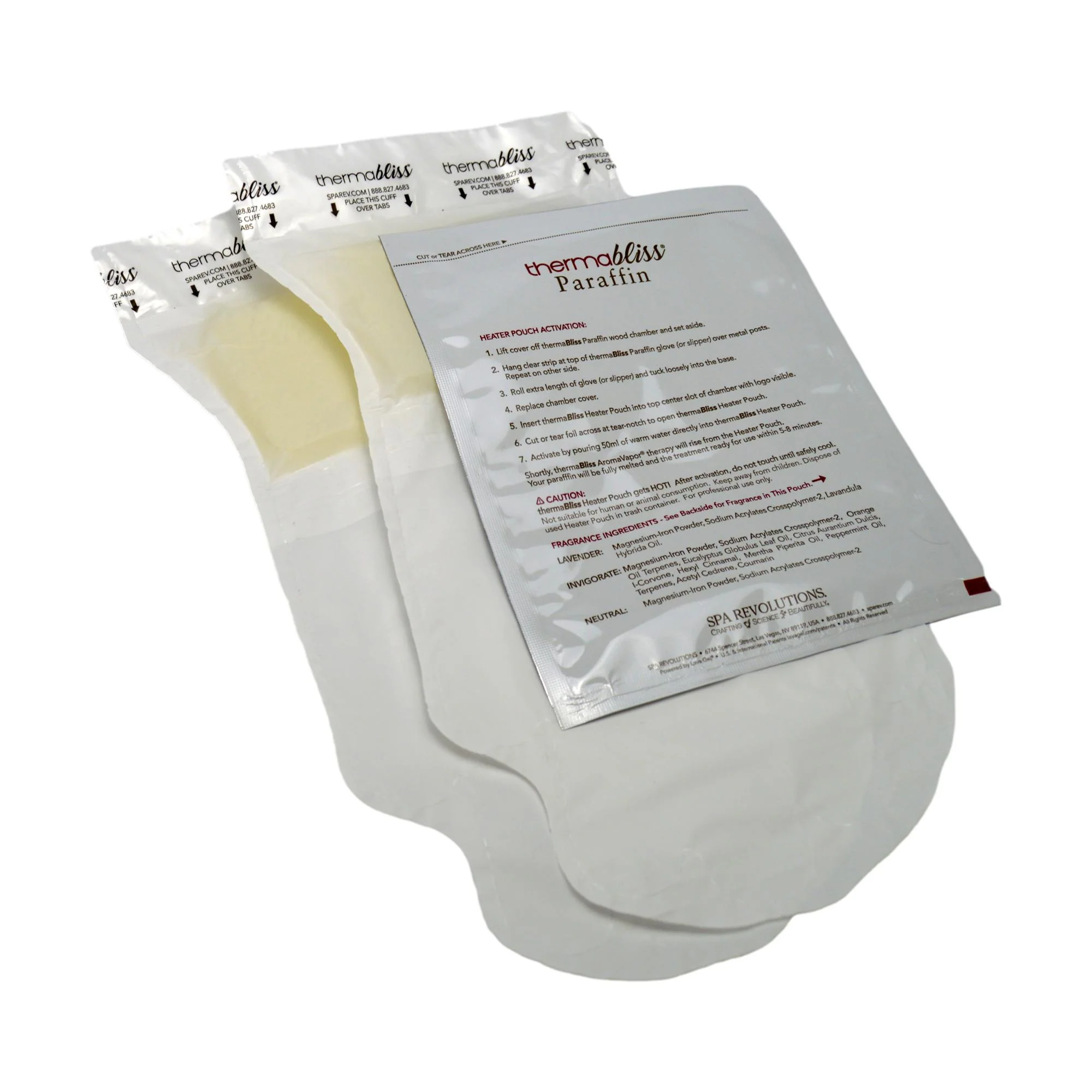 thermaBliss Nourishment Paraffin Blend, Hand, 30 pair