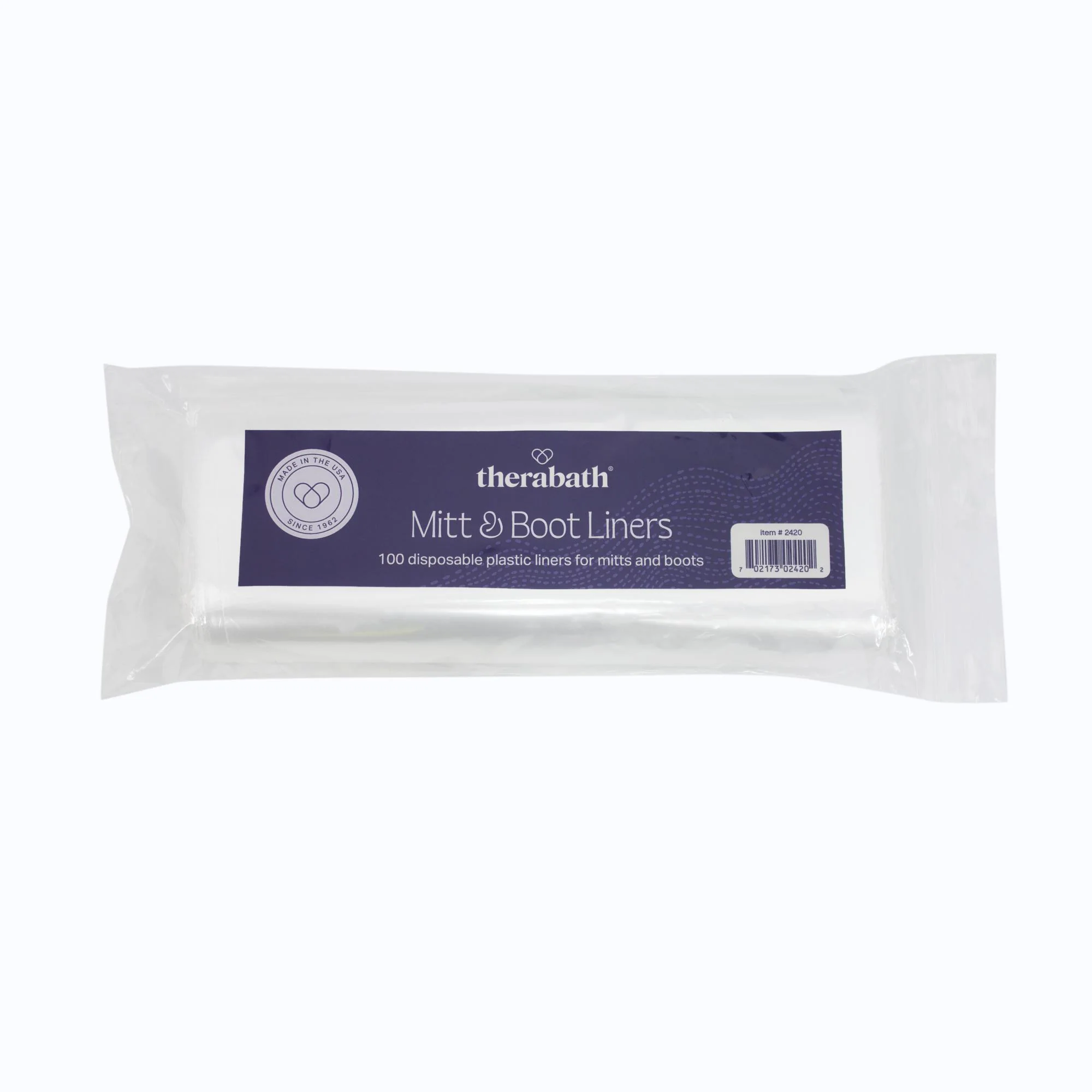 Therabath Pro Mit & Bootie Paraffin Liners, 100 ct