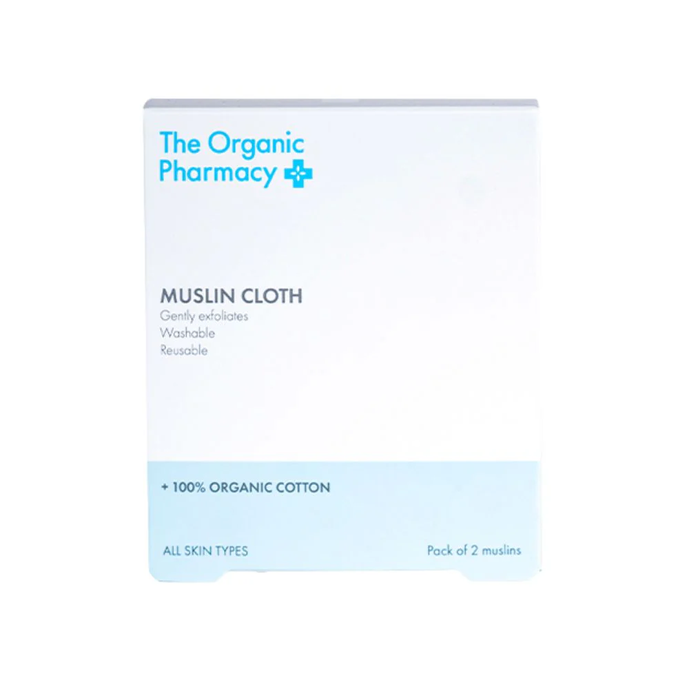 The Organic Pharmacy Muslin Cloth Duo Kit