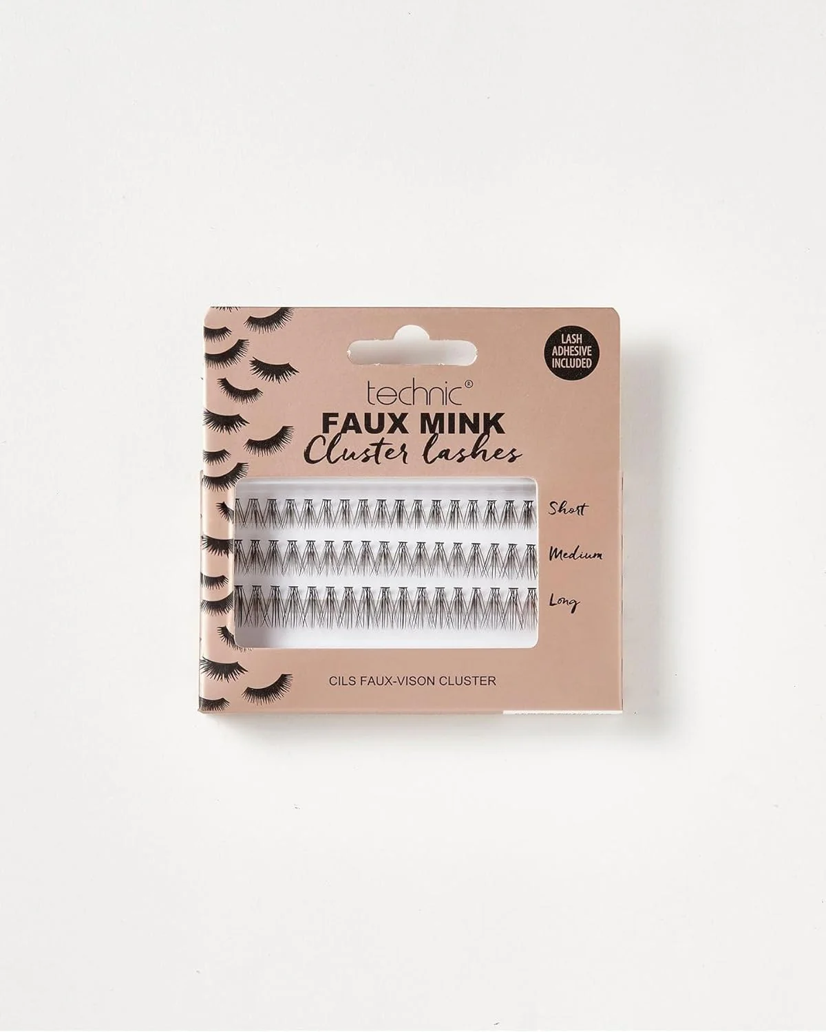 Technic Faux Mink Individual Cluster Lash – Beauty Outlet