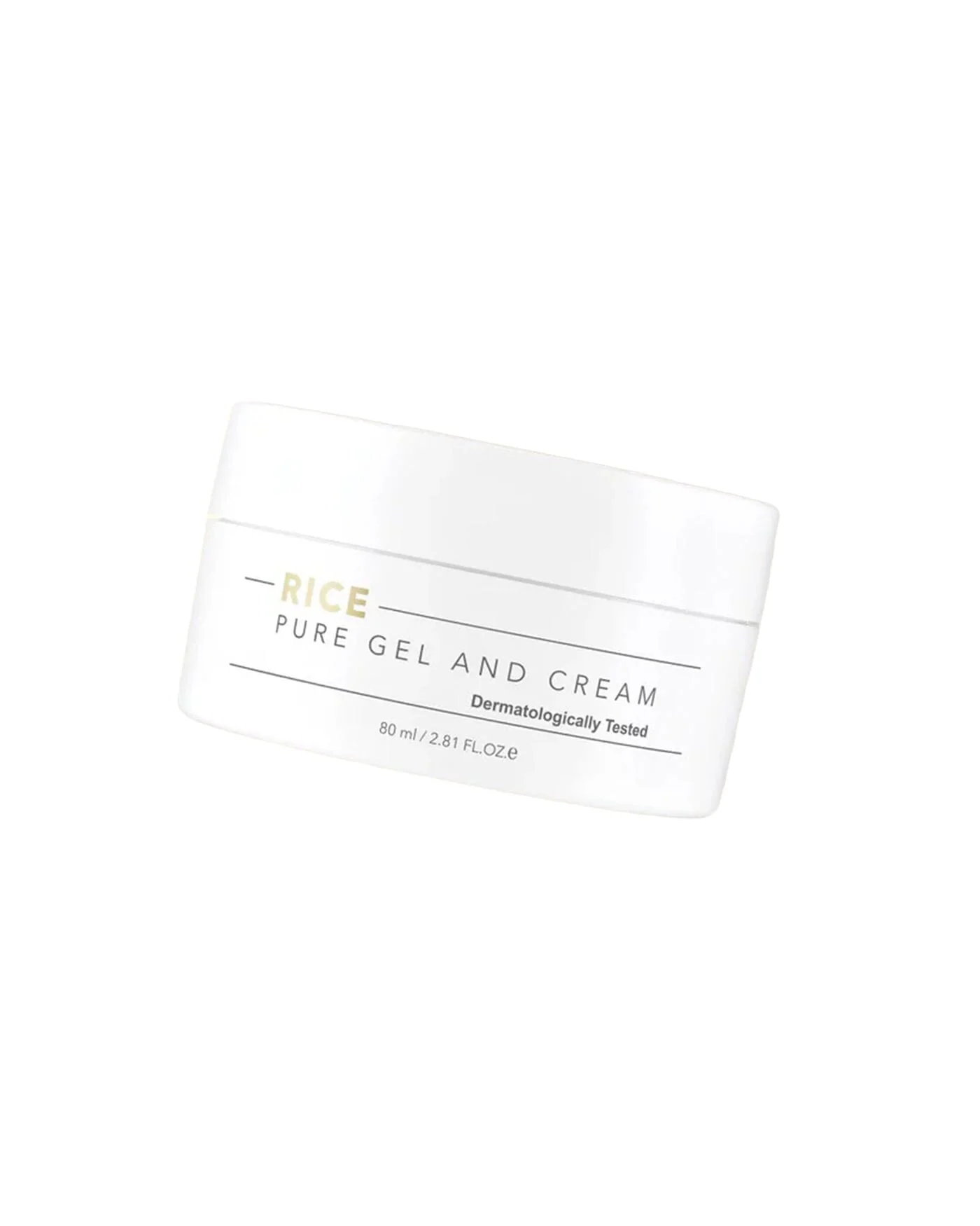 Rice Pure Gel and Cream