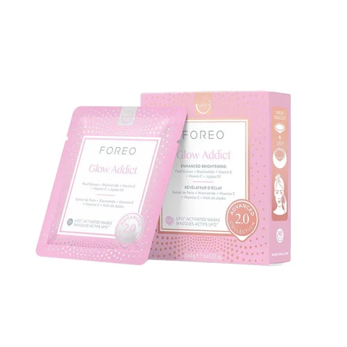 Foreo UFO Activated Masks - Glow Addict 6 sheets 