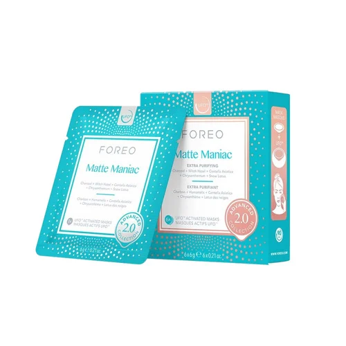 Foreo UFO Activated Masks - Matte Maniac 6 sheets 