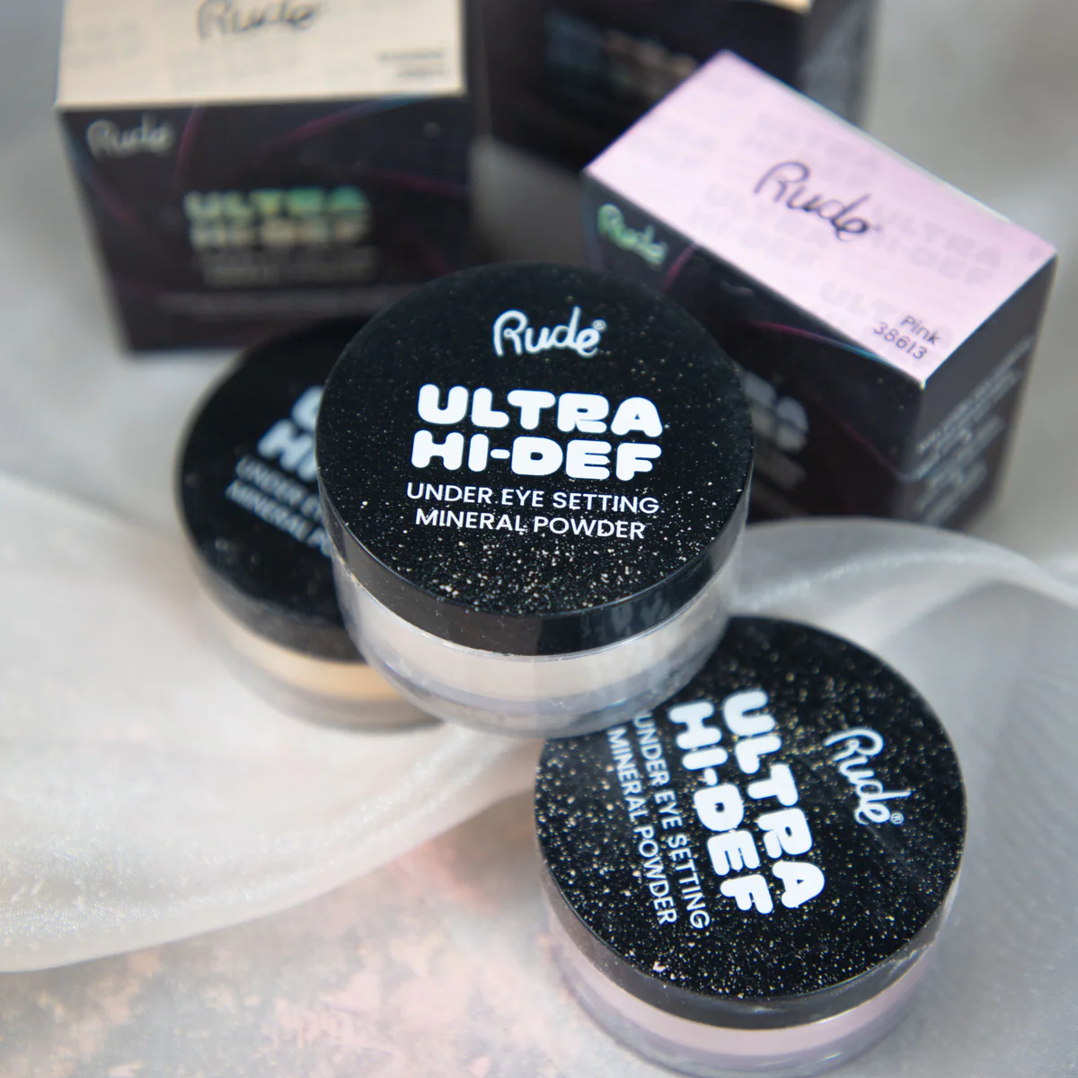 RUDE UHD Under Eye Setting Mineral Powder