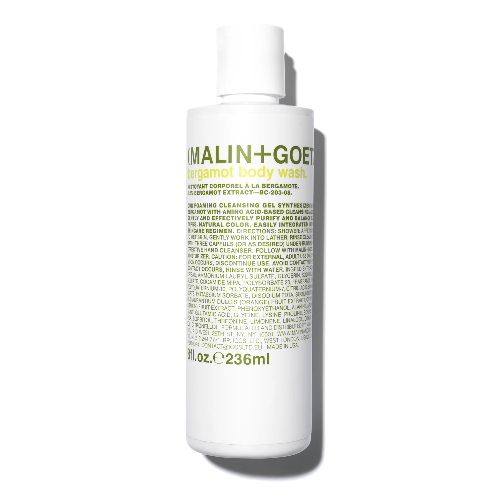 Malin + GoetzBergamot Body Wash473ML