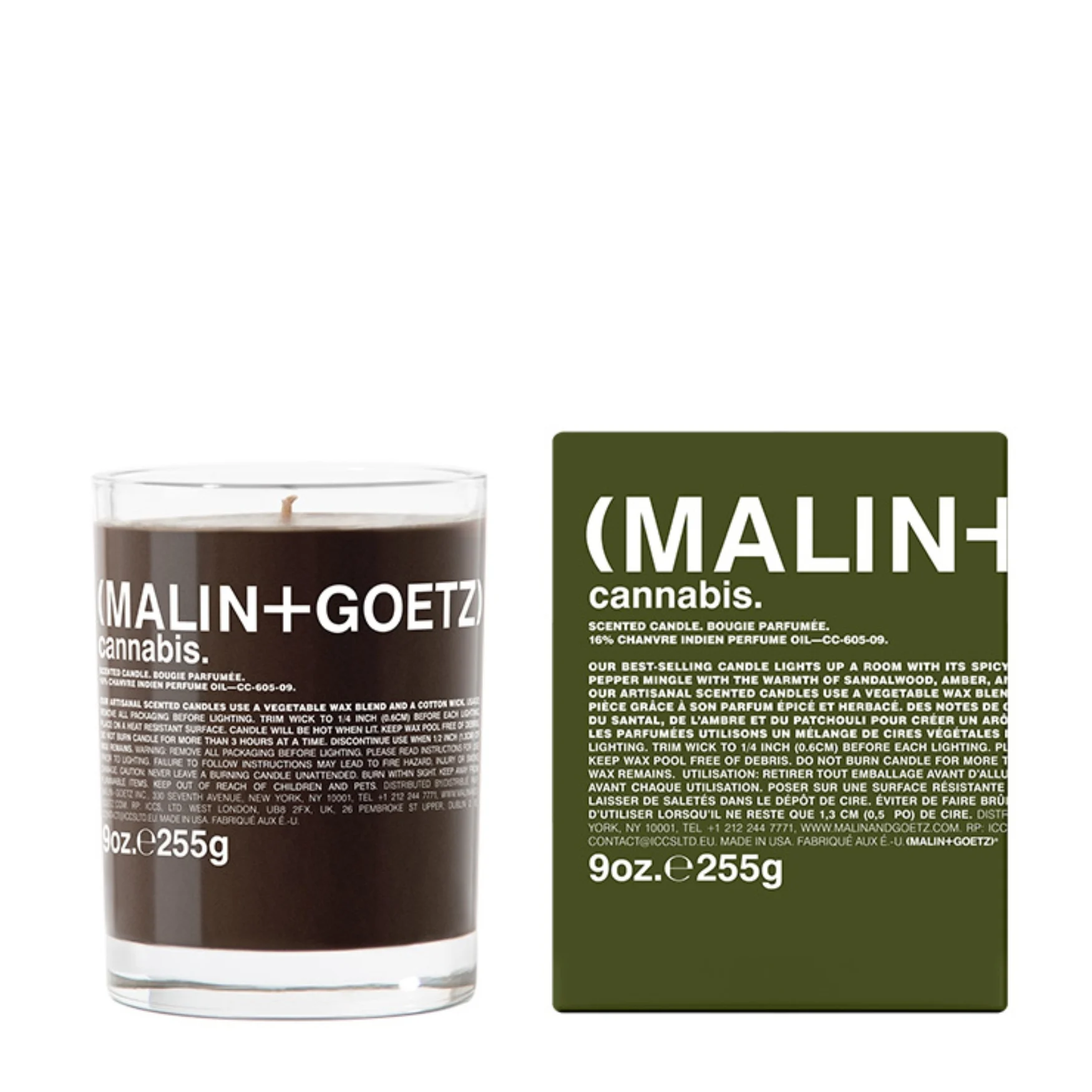 Malin + GoetzCannabis Candle 260g255G
