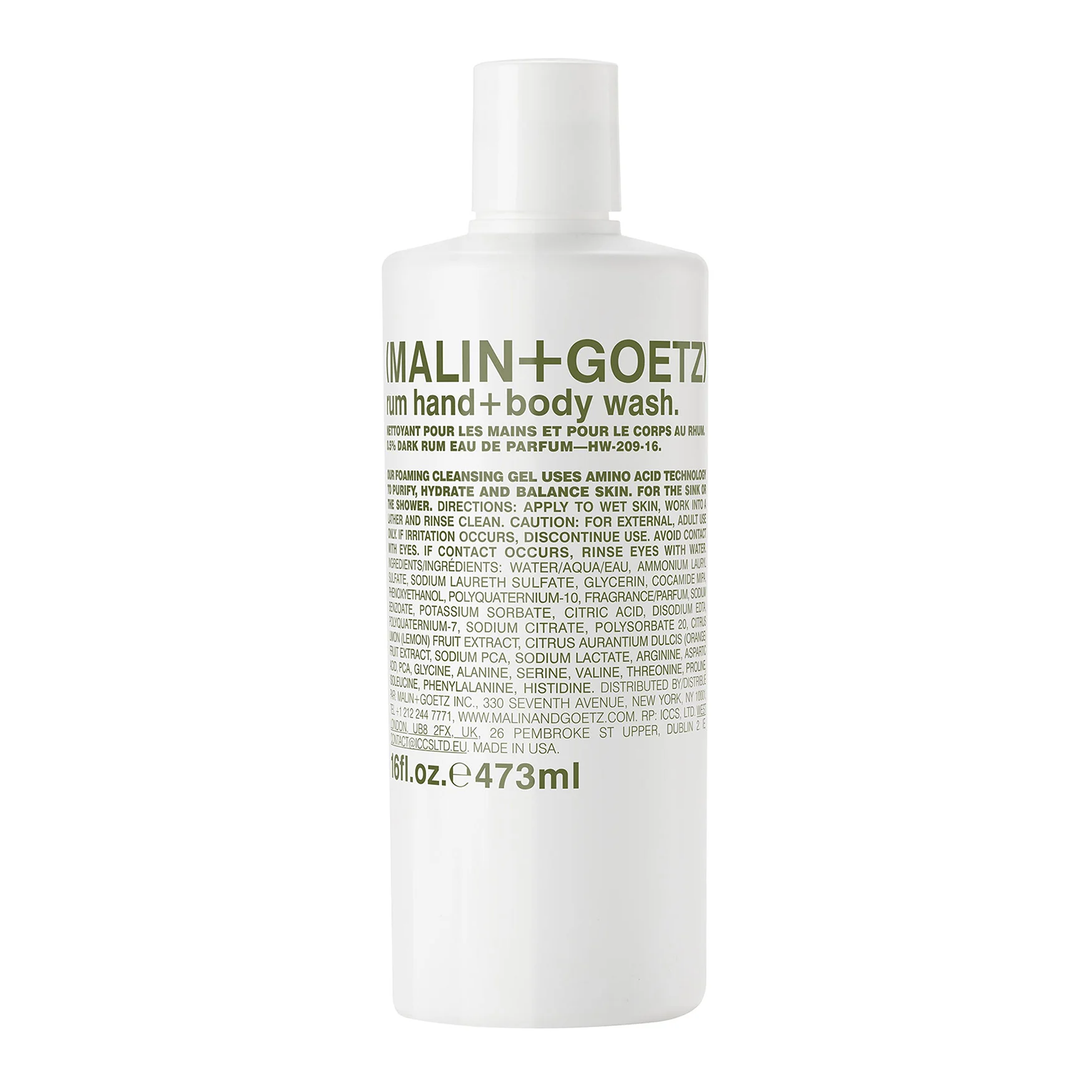 Malin + GoetzRum Hand and Body Wash473ML