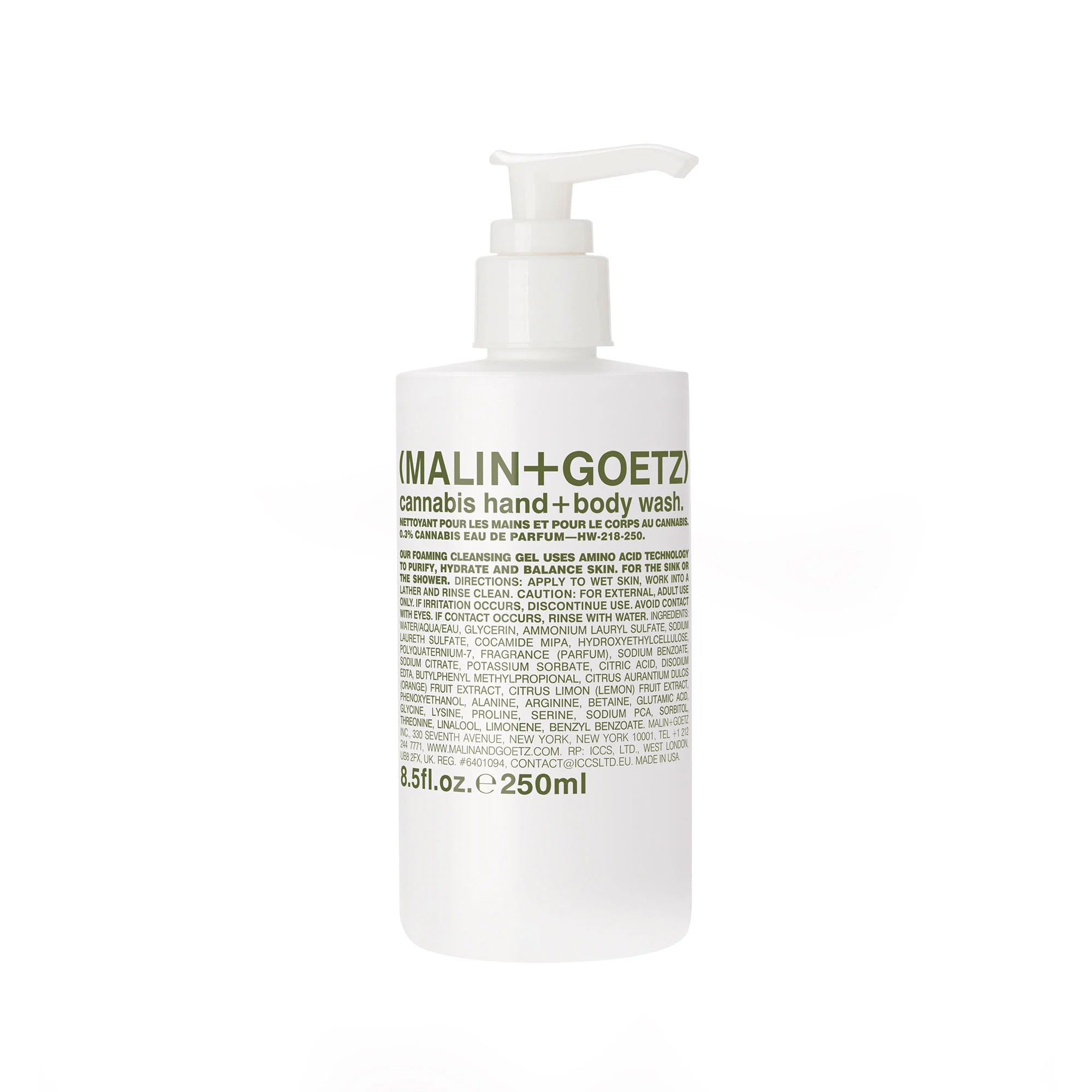 Malin + GoetzCannabis Hand + Body Wash250ML