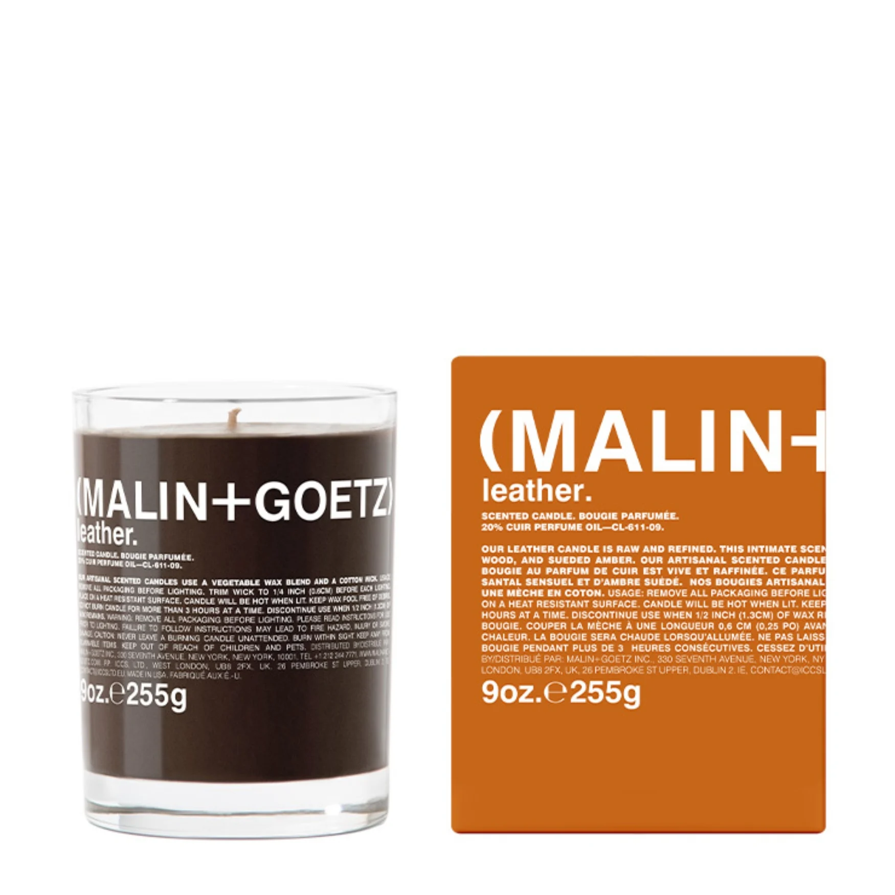 Malin + GoetzLeather Candle255G