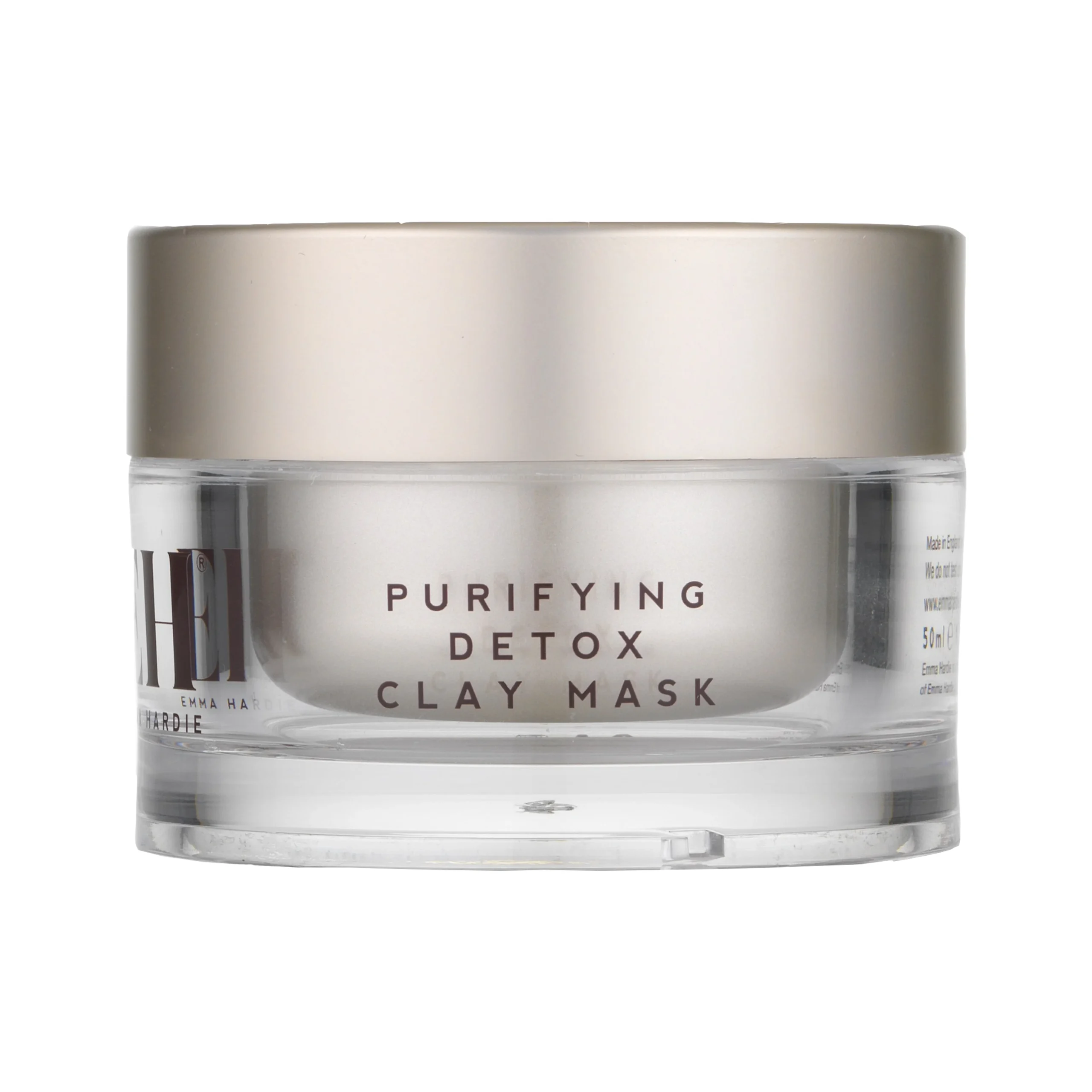 Emma HardiePurifying Detox Clay Mask With Dual Action Cleansing Cloth50ML