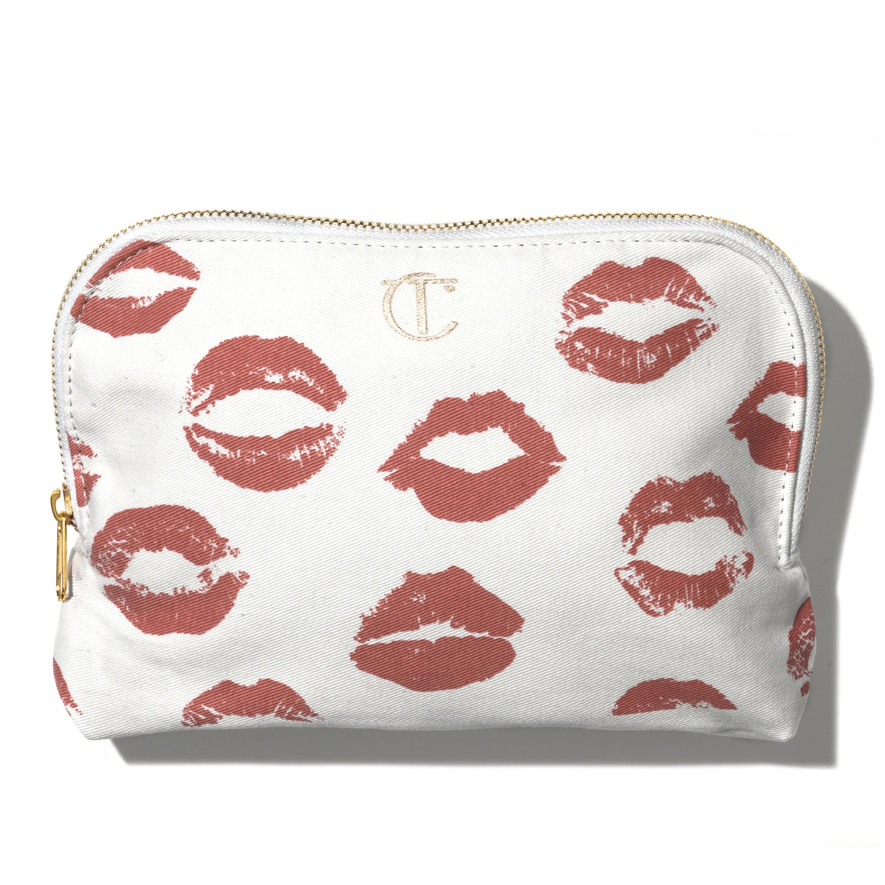 Charlotte TilburyLip Print Canvas Makeup Bag