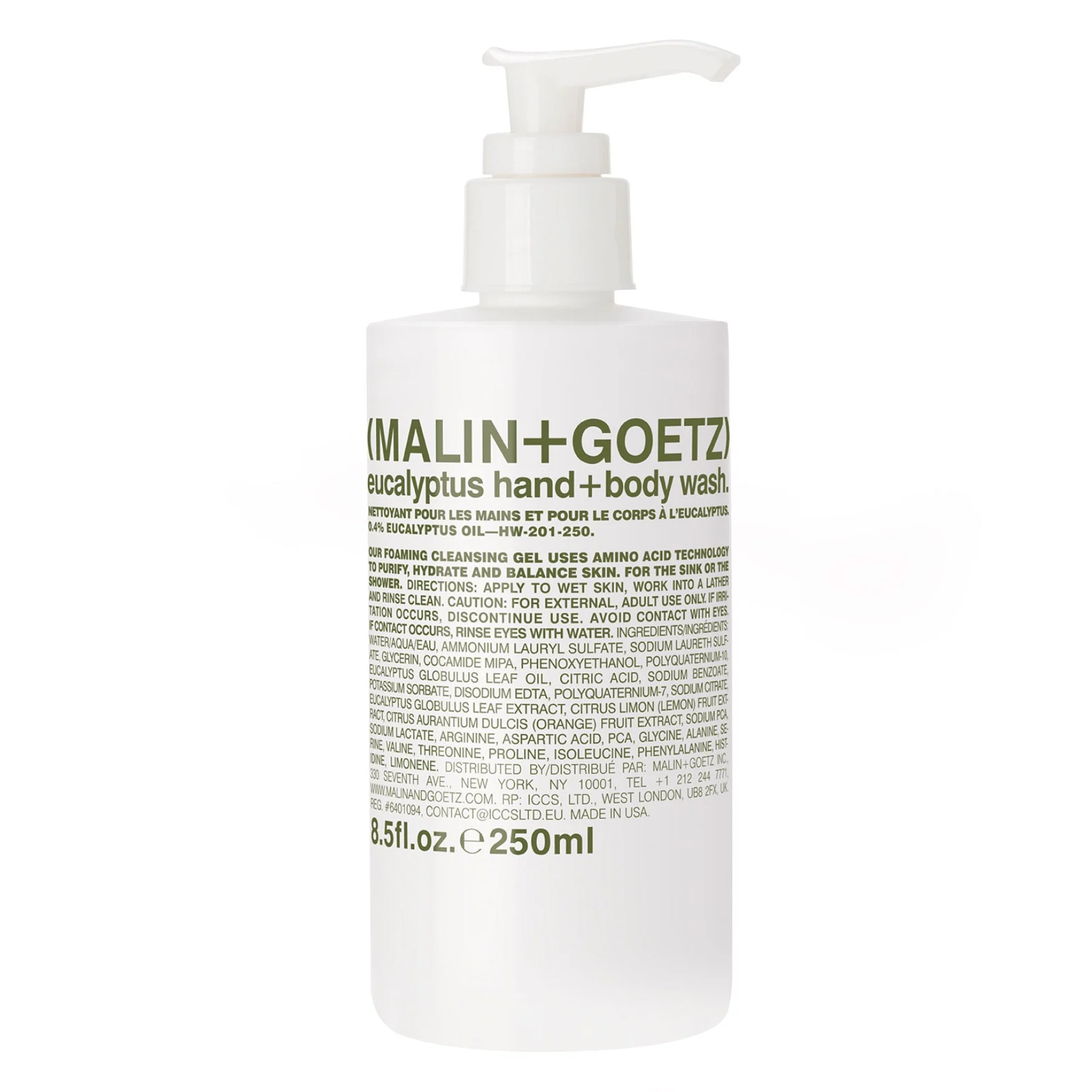 Malin + GoetzEucalyptus Hand + Body Wash250ML