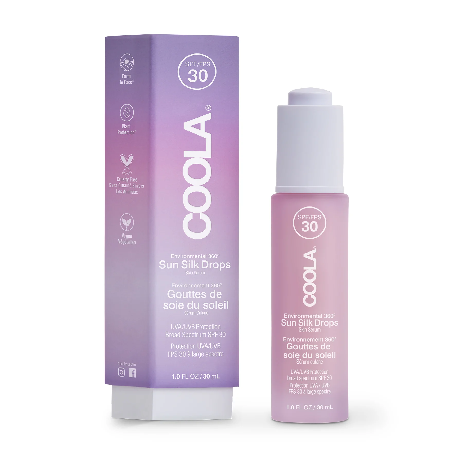 CoolaSun Silk Drops SPF3030ML