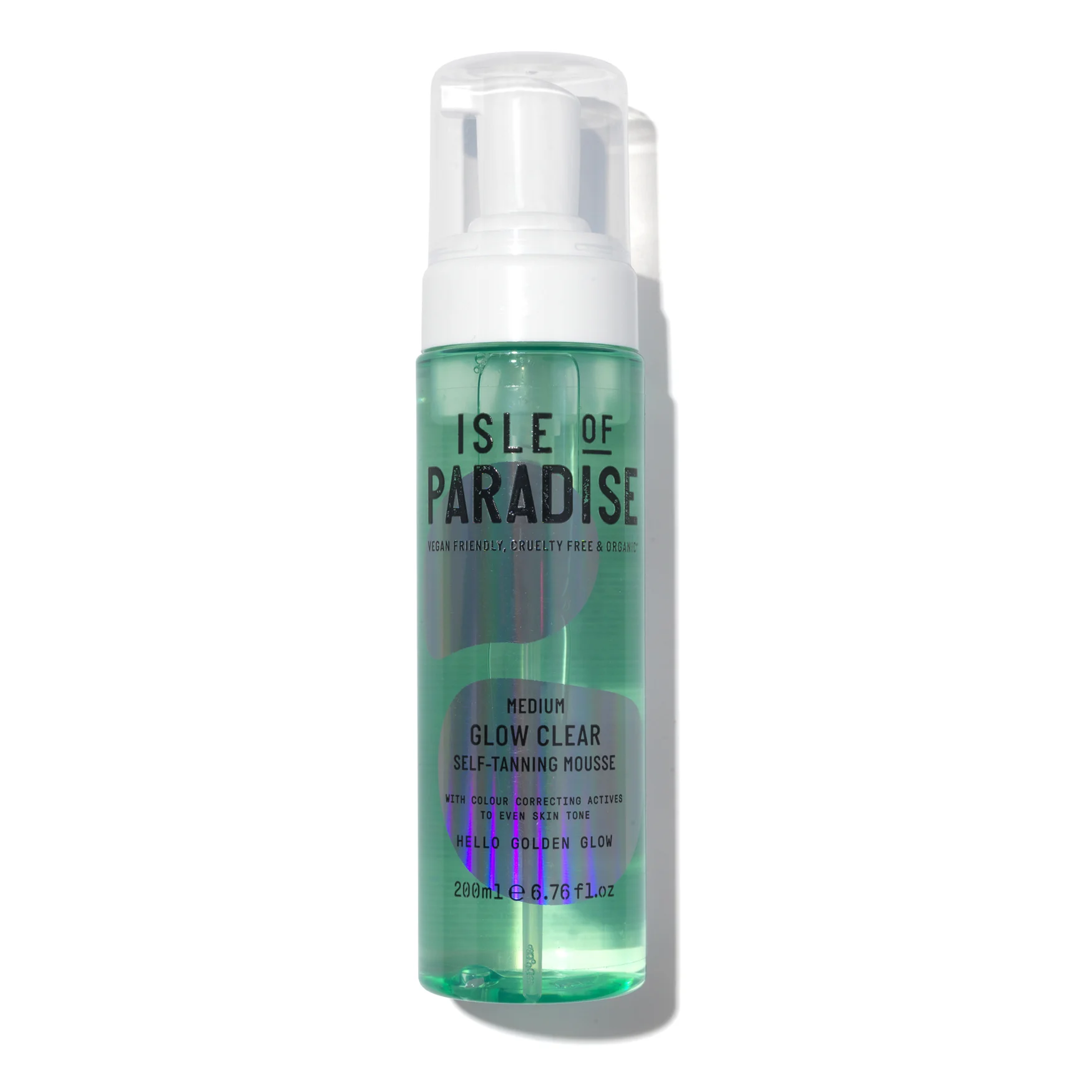 Isle of ParadiseGlow Clear Self-Tanning Mousse Green200ML