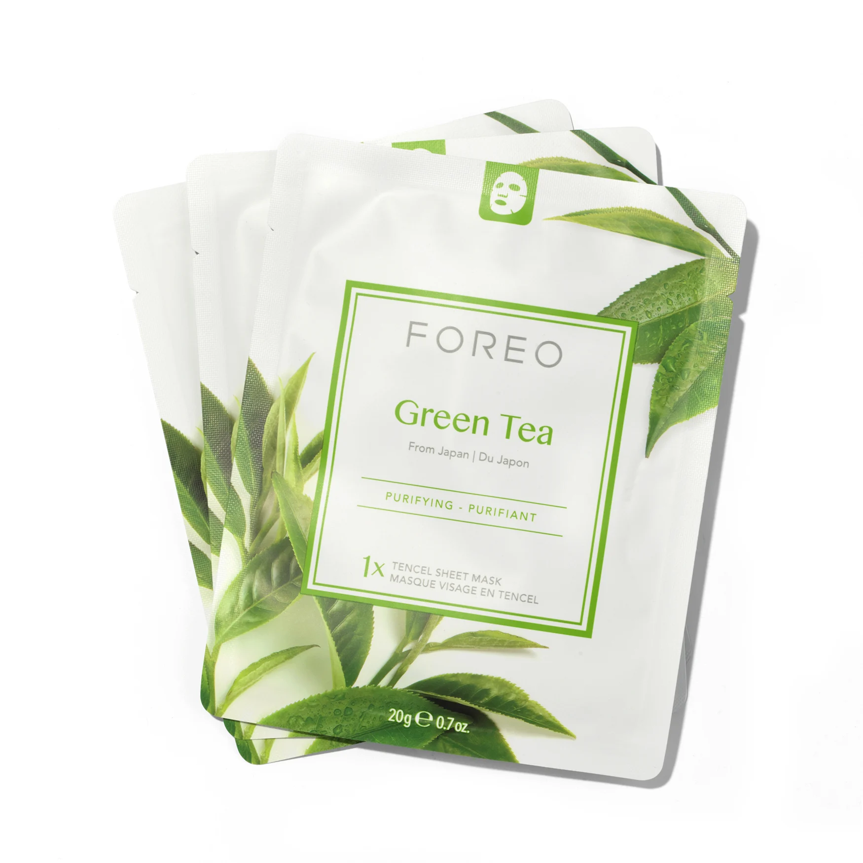 ForeoFarm To Face Sheet Mask - Green Tea