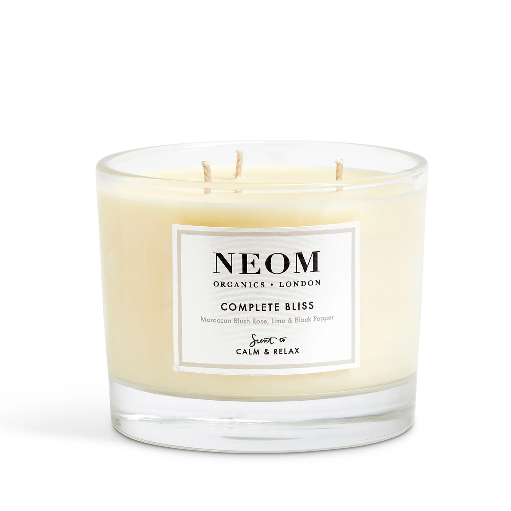 Neom3 Wick Complete Bliss Scented Candle