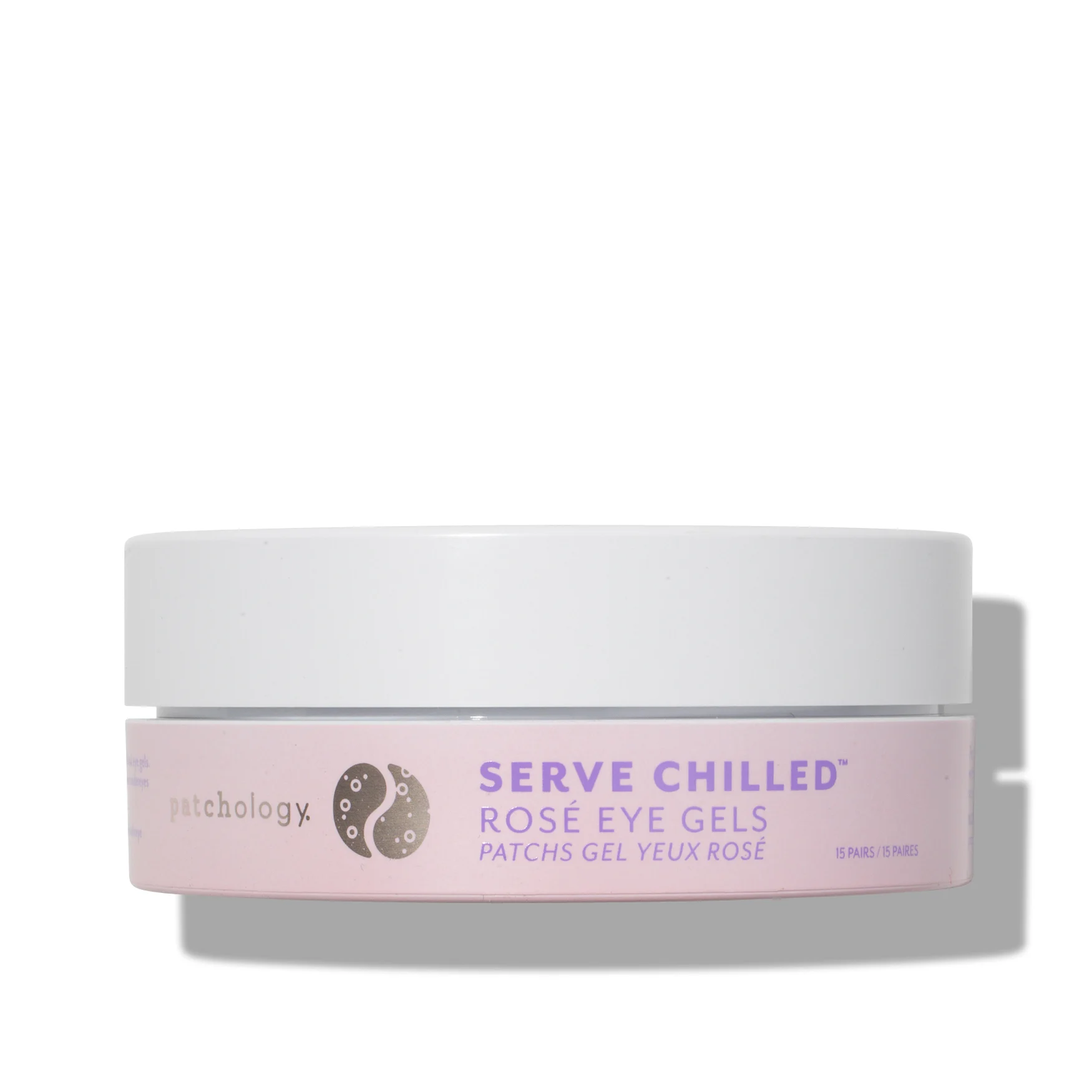 PatchologyServe Chilled Rosé Eye Gels Jar