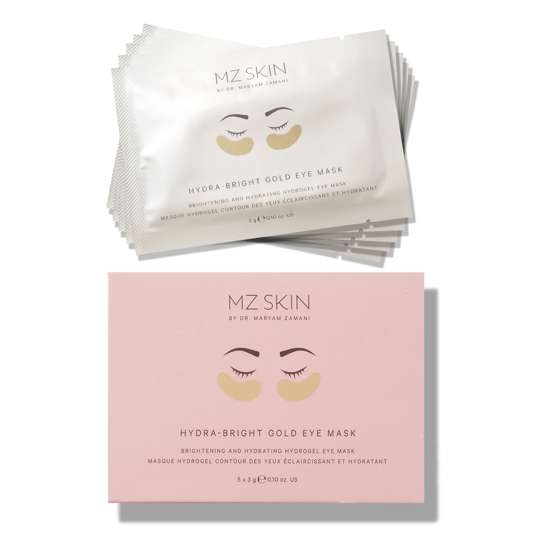 MZ SKINHydra-Bright Gold Eye Mask