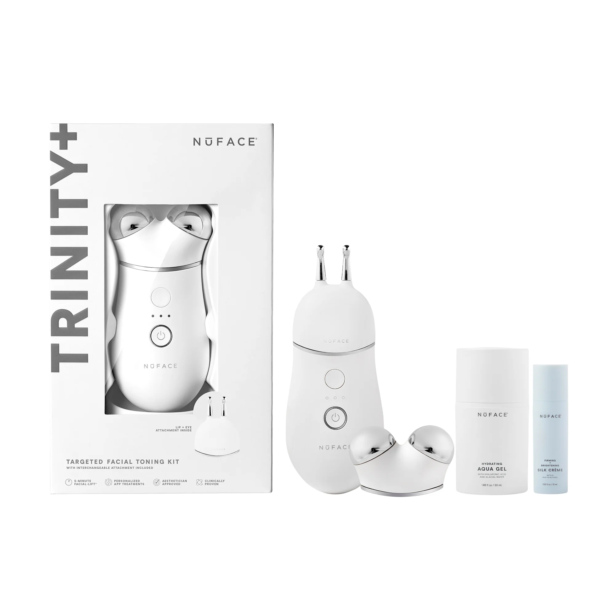 NufaceTrinity+ and Effective Lip & Eye Attachment