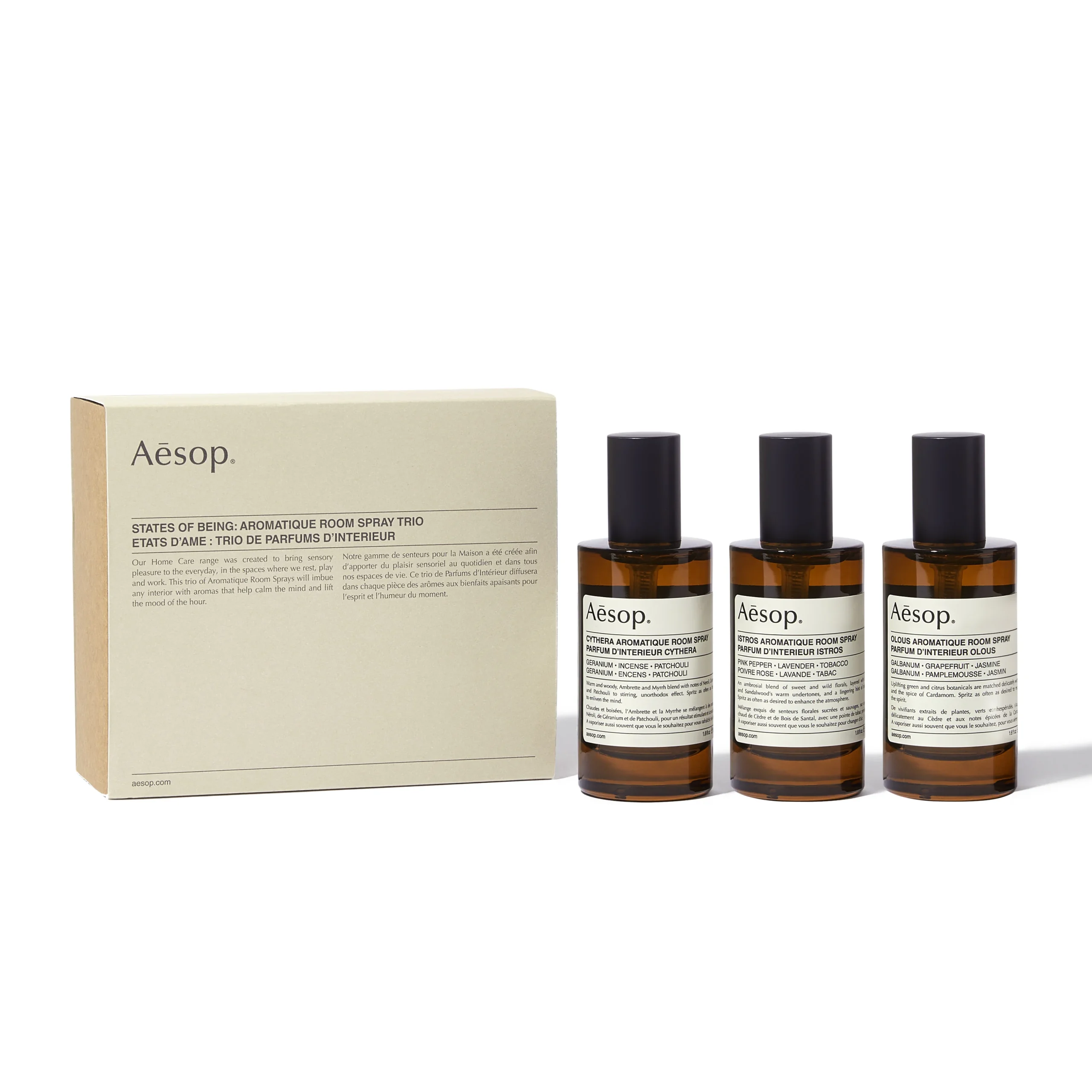 AesopStates of Being: Aromatique Room Spray Trio