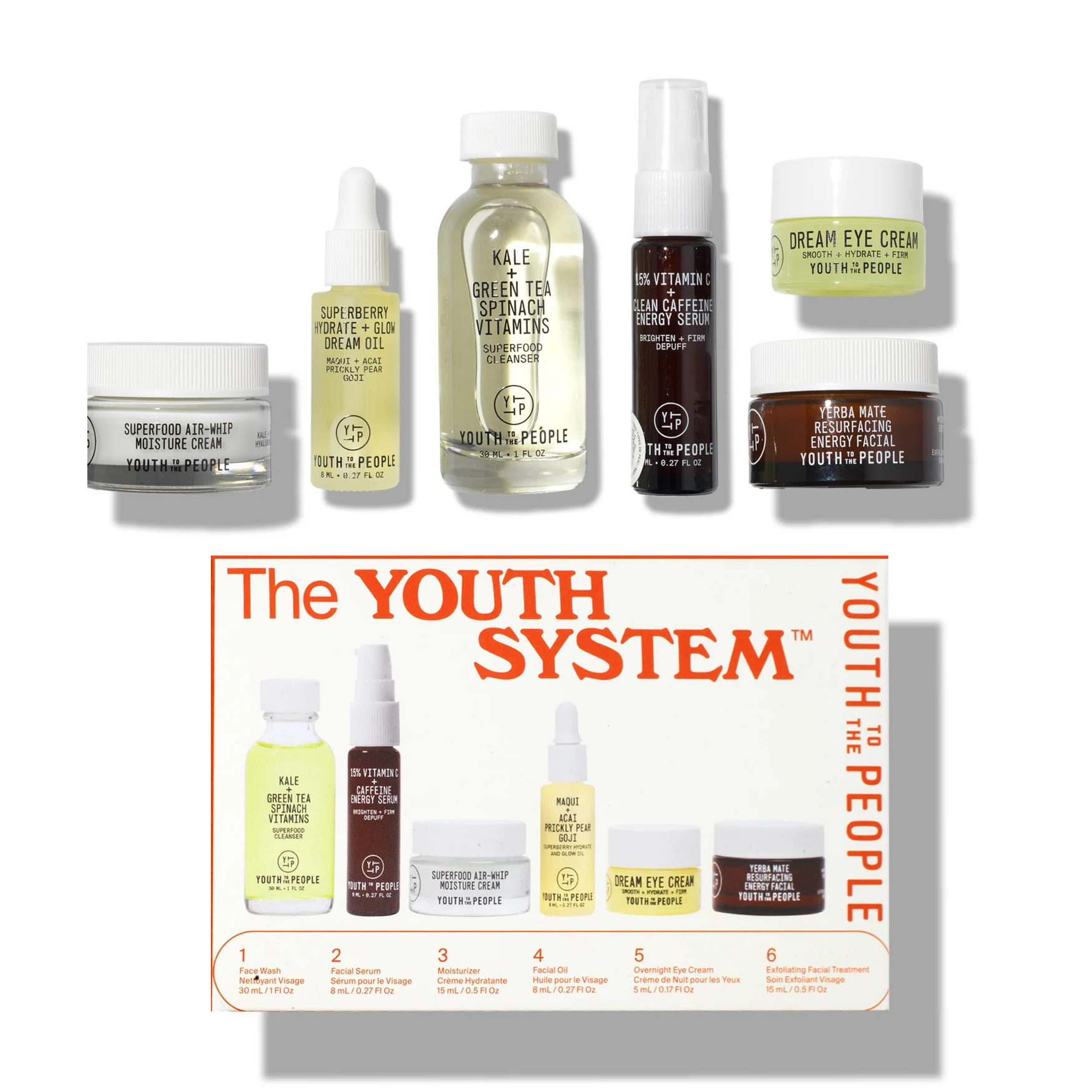 Youth to the PeopleThe Youth System™ 6-Piece Minis Kit