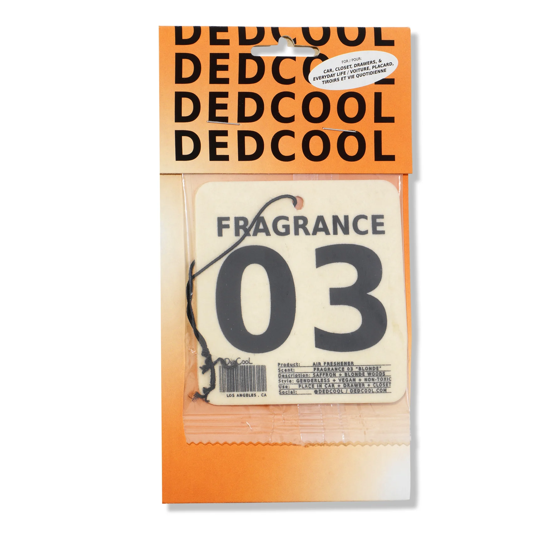 DedCool03 "Blonde" Air Freshener