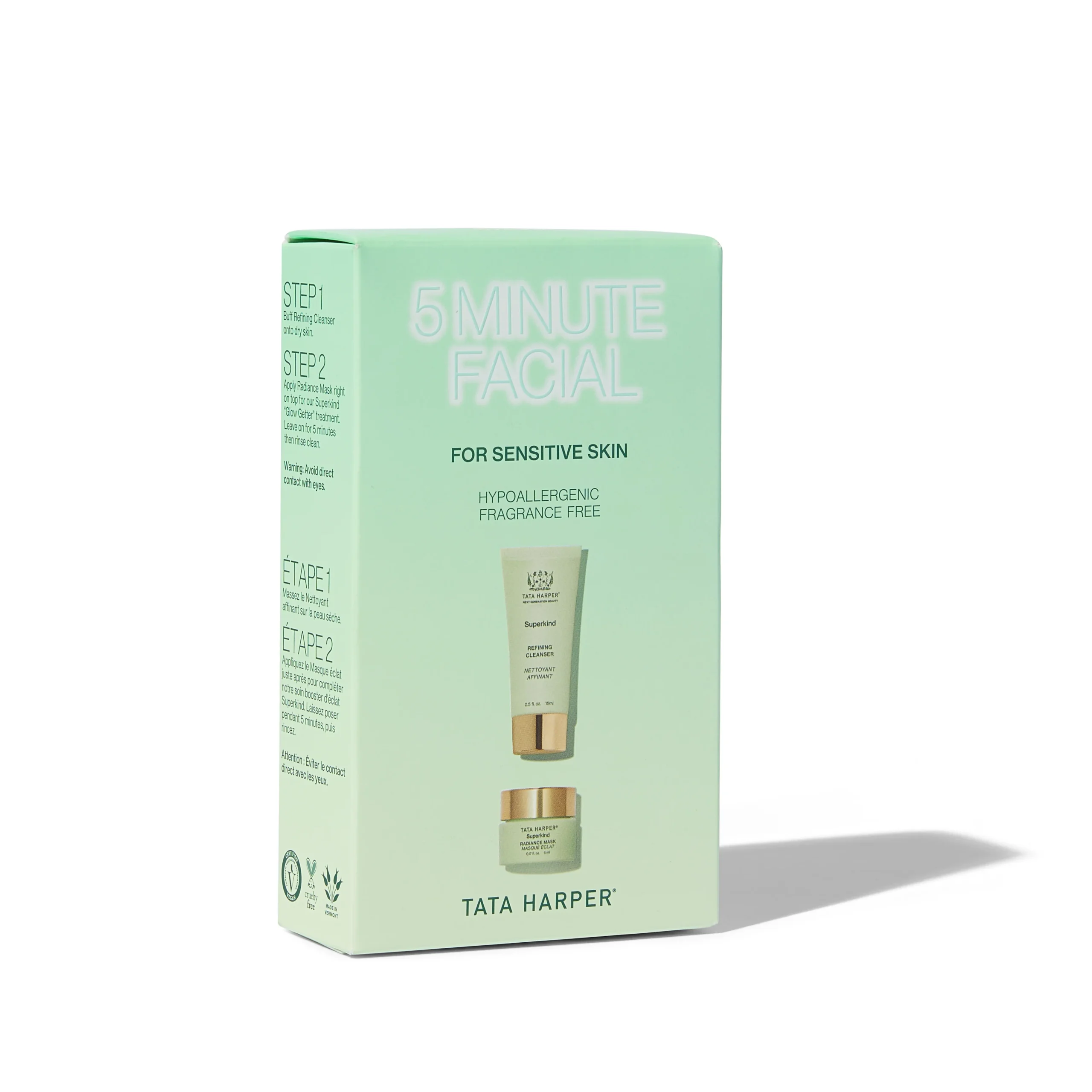 Tata Harper5 Minute Facial-Sensitive Skin Set
