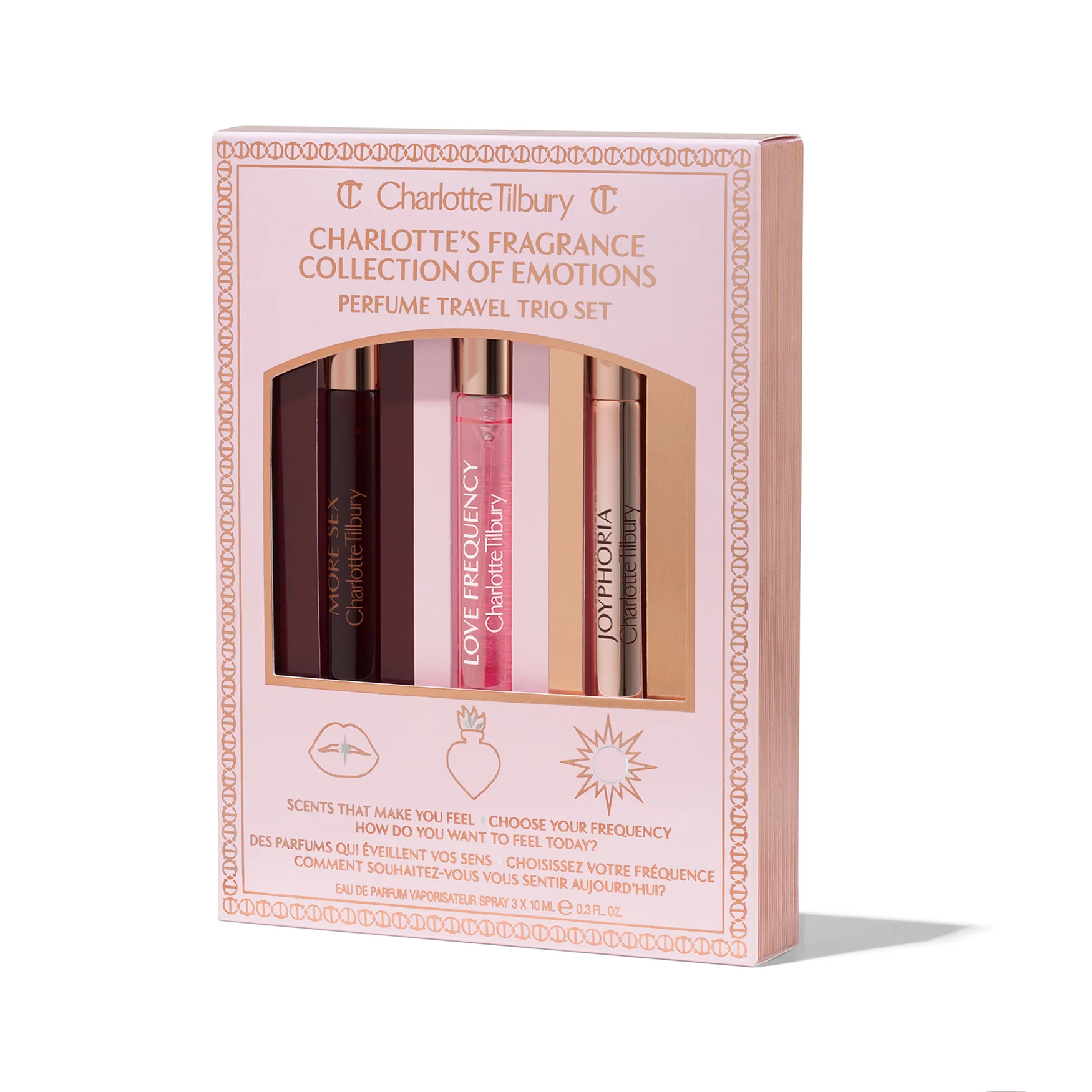 Charlotte TilburyCharlotte's Fragrance Collection Of Emotions Perfume Travel Trio Set