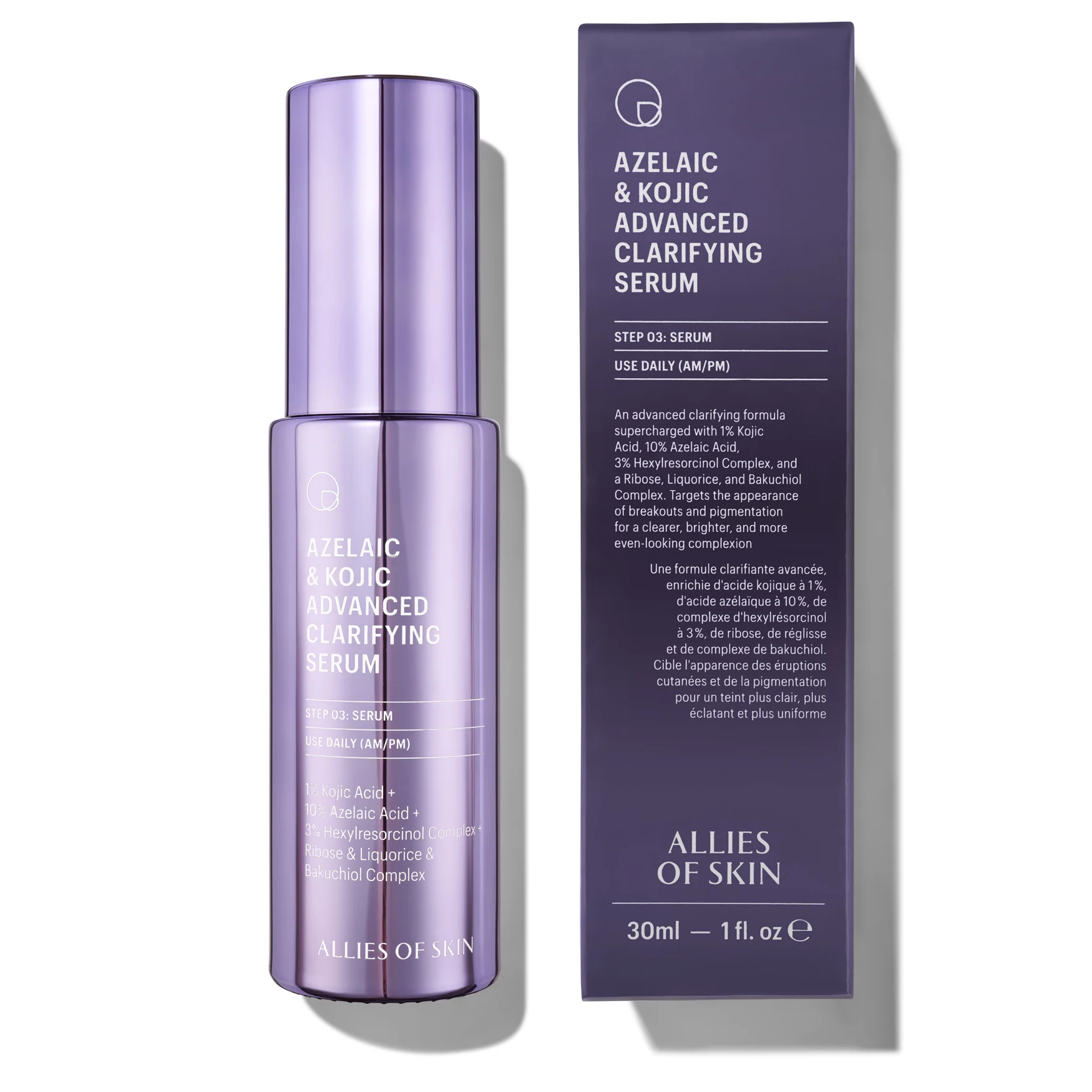 Allies of SkinAzelaic & Kojic Advanced Clarifying Serum30ML