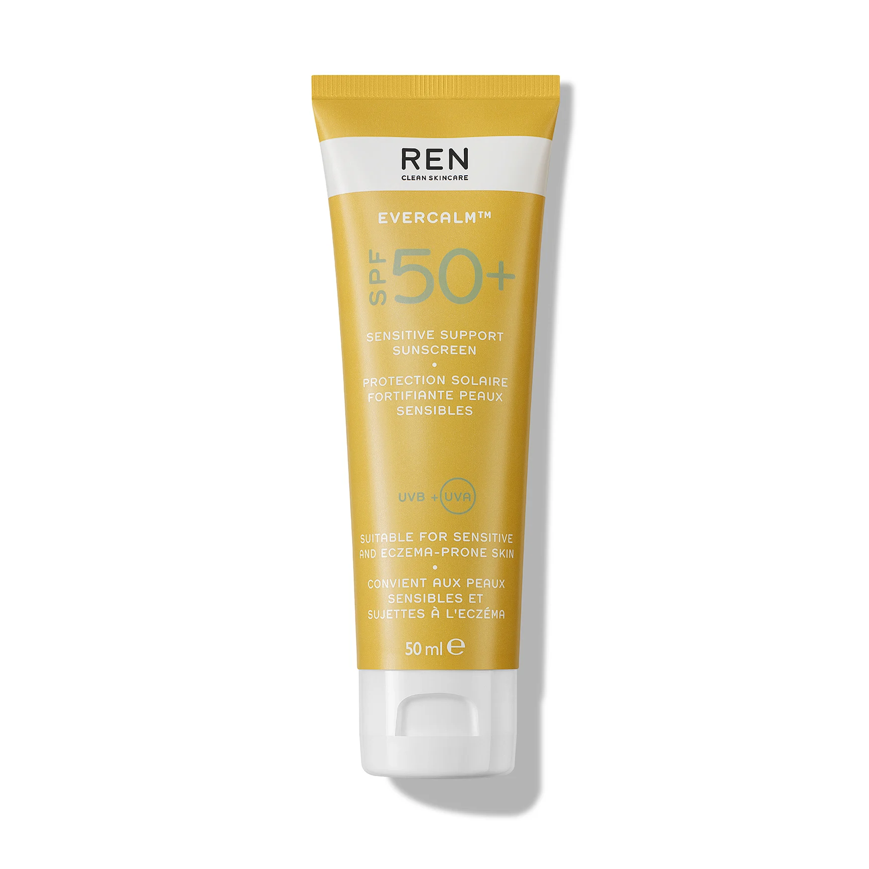 Ren Clean SkincareEvercalm Sensitive Support Sunscreen SPF50+50ML