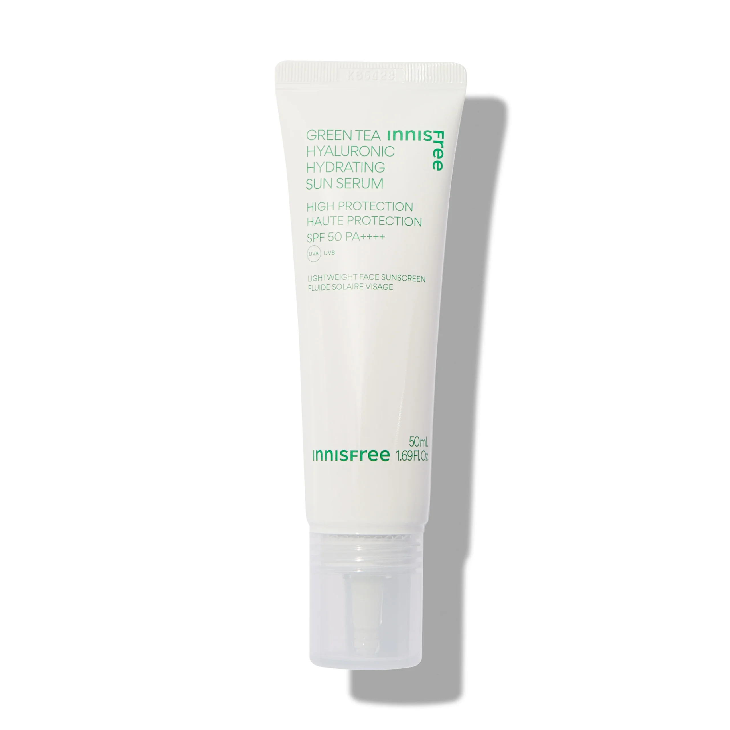 InnisfreeGreen Tea Hyaluronic Hydrating Sun Serum SPF5050ML