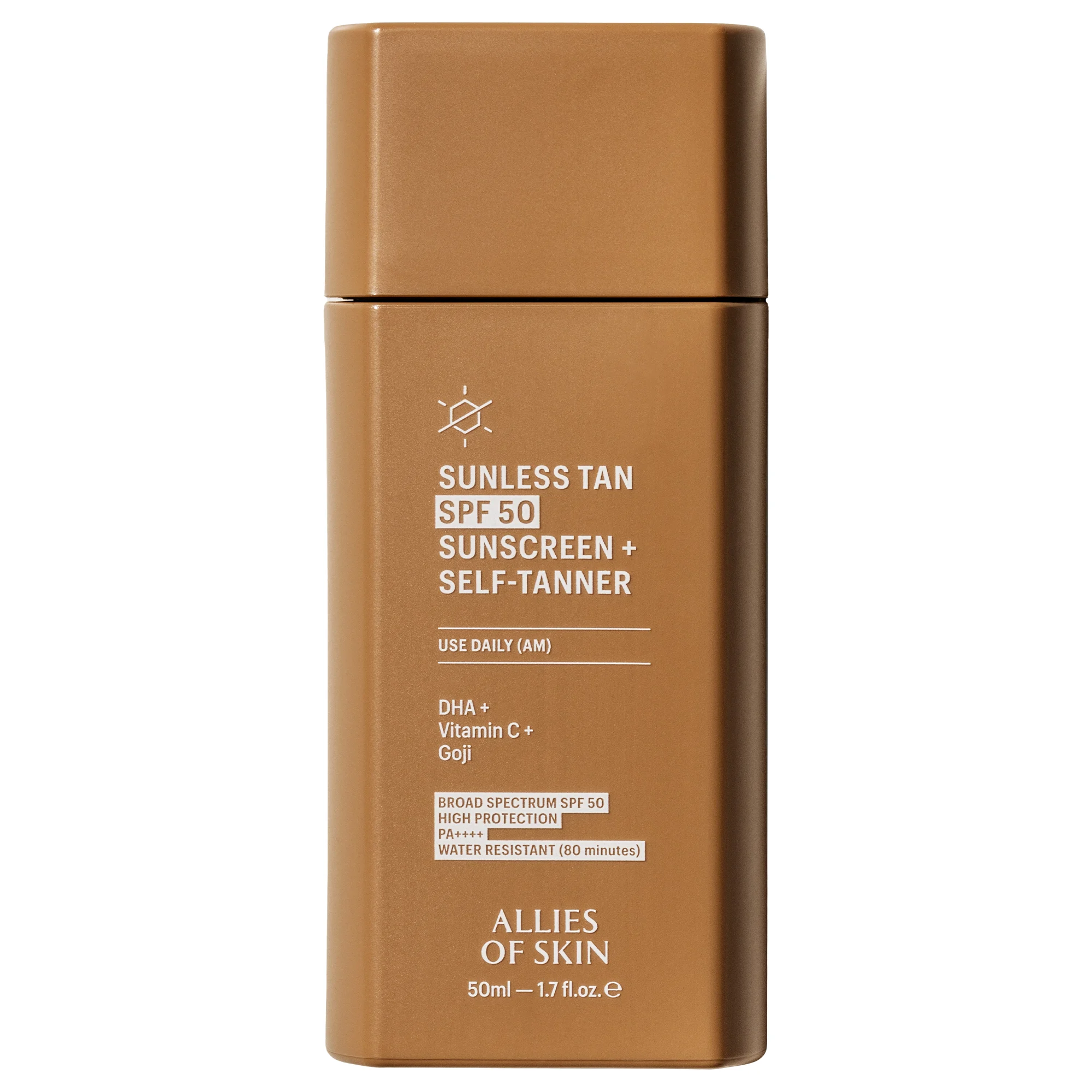 Allies of SkinSunless Tan SPF 50 Daily Self-Tanner50ML