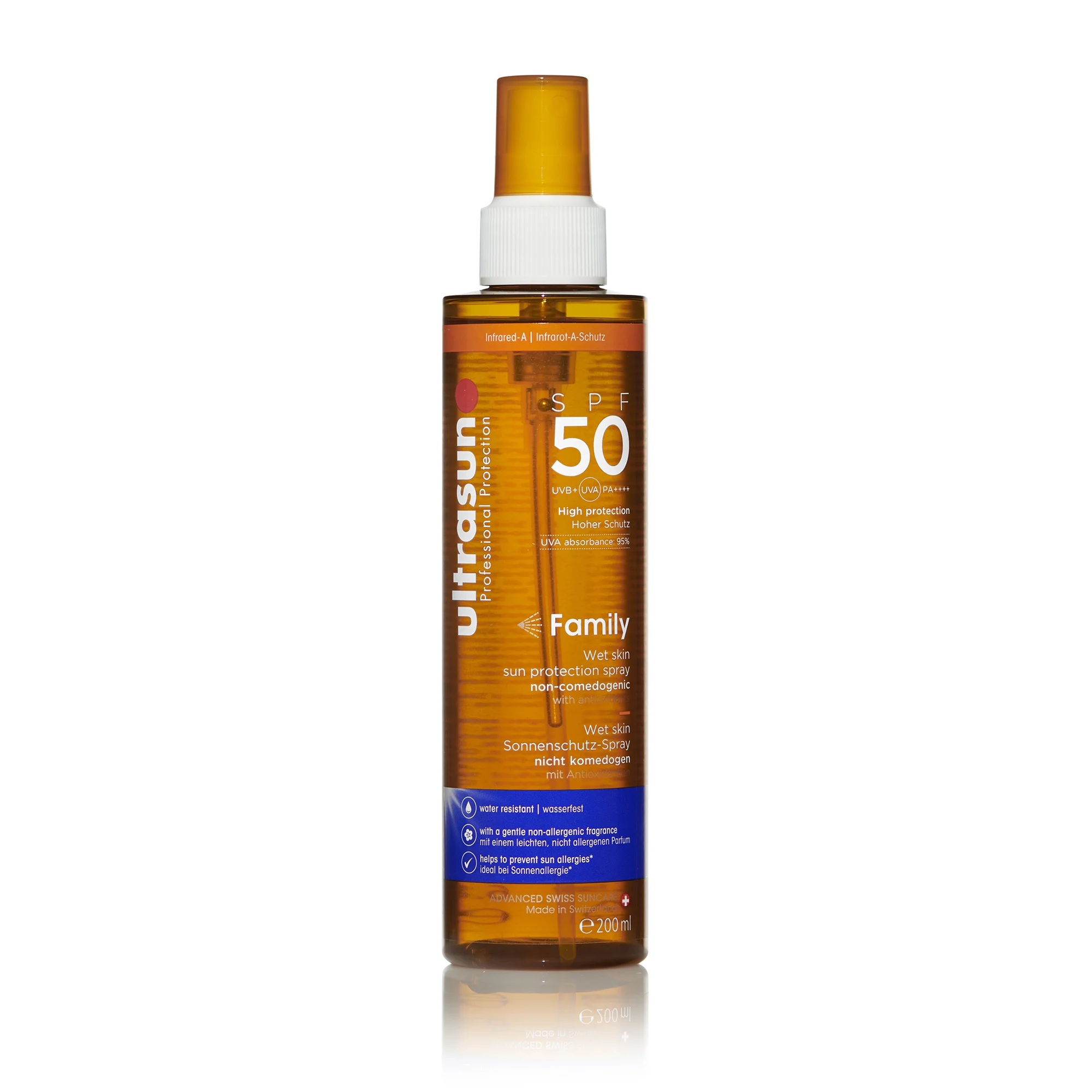 UltrasunUltrasun Family Wet Skin SPF50200ML