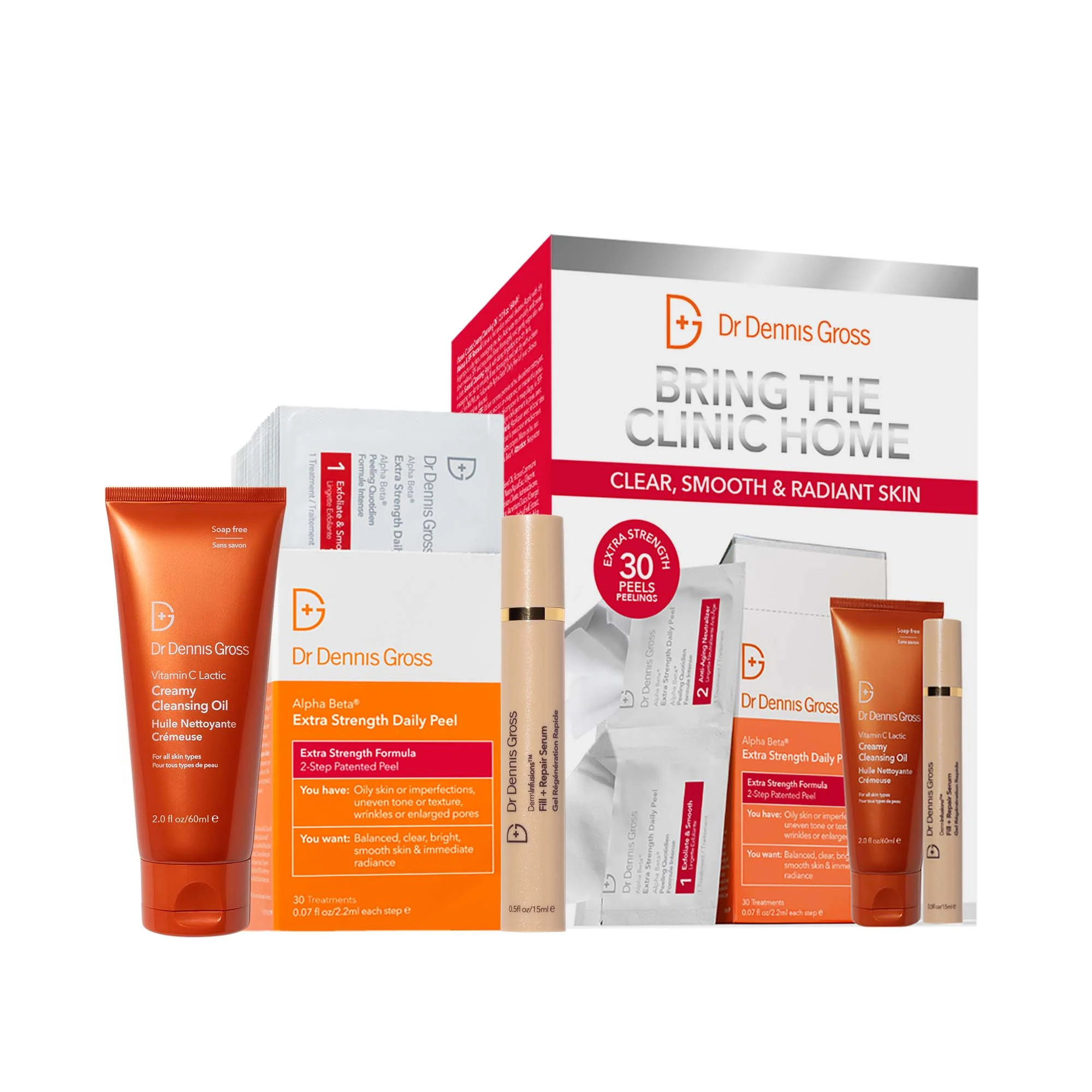 Dr. Dennis GrossBring the Clinic Home Clear, Smooth & Radiant Skin: Extra Strength