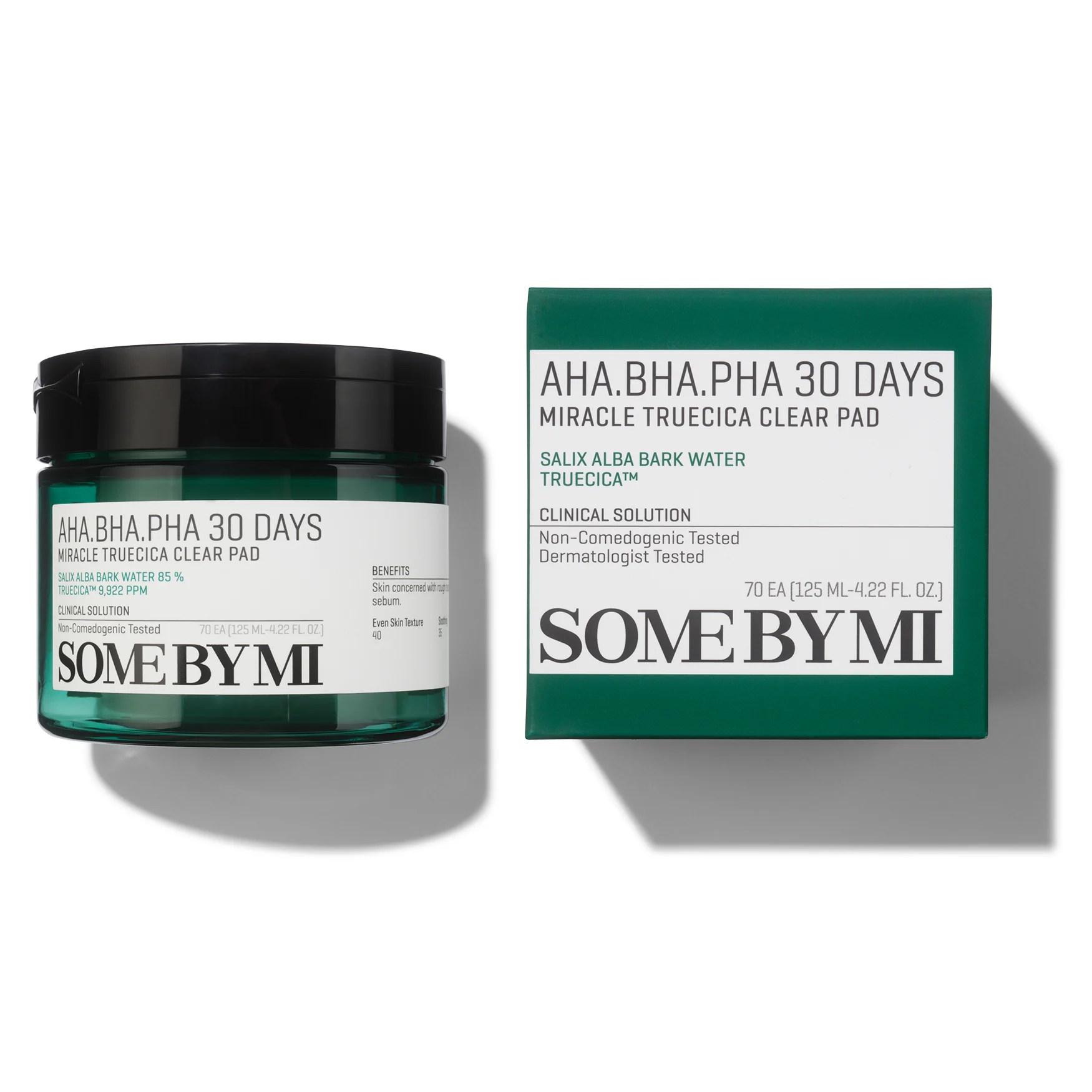 Soko GlamSome By Mi AHA-BHA-PHA 30 Days Miracle Truecica Clear Toner Pads